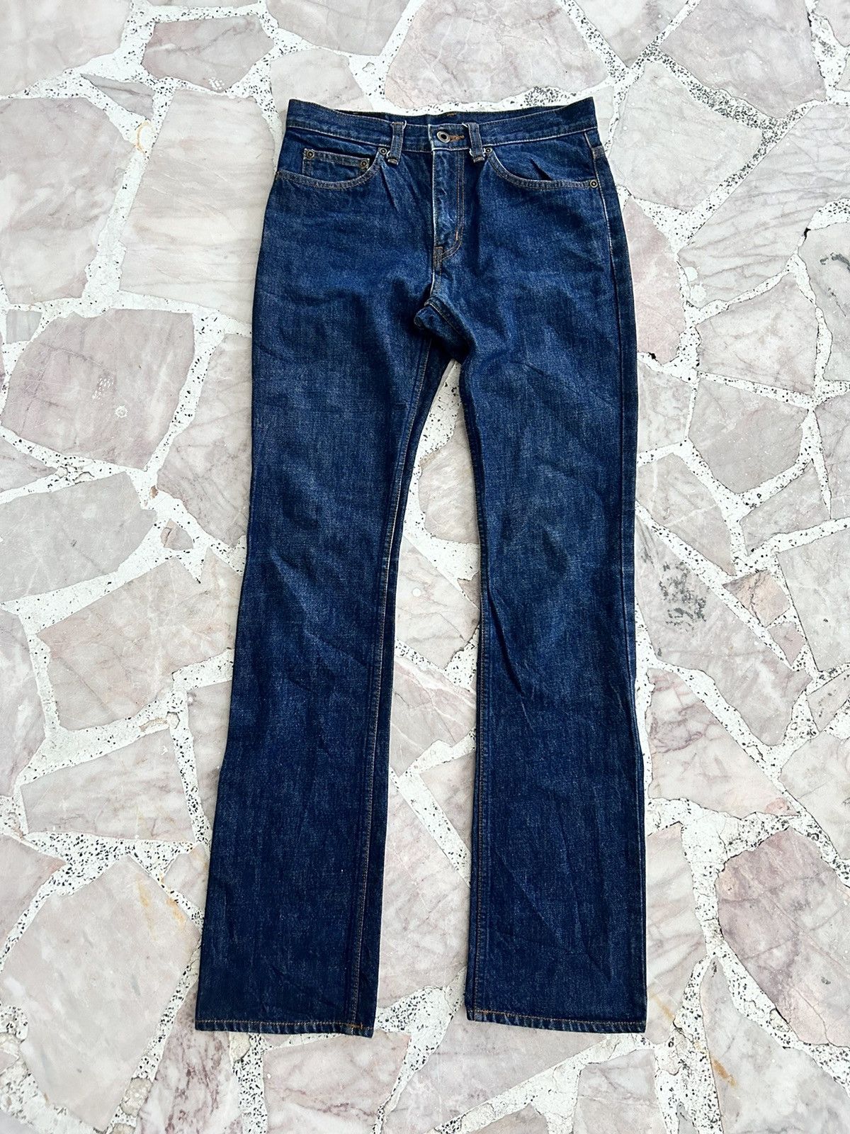 Hysteric Glamour Japan Navy Blue Denim Wide Flared Size US 30 / EU 46 - 1 Thumbnail