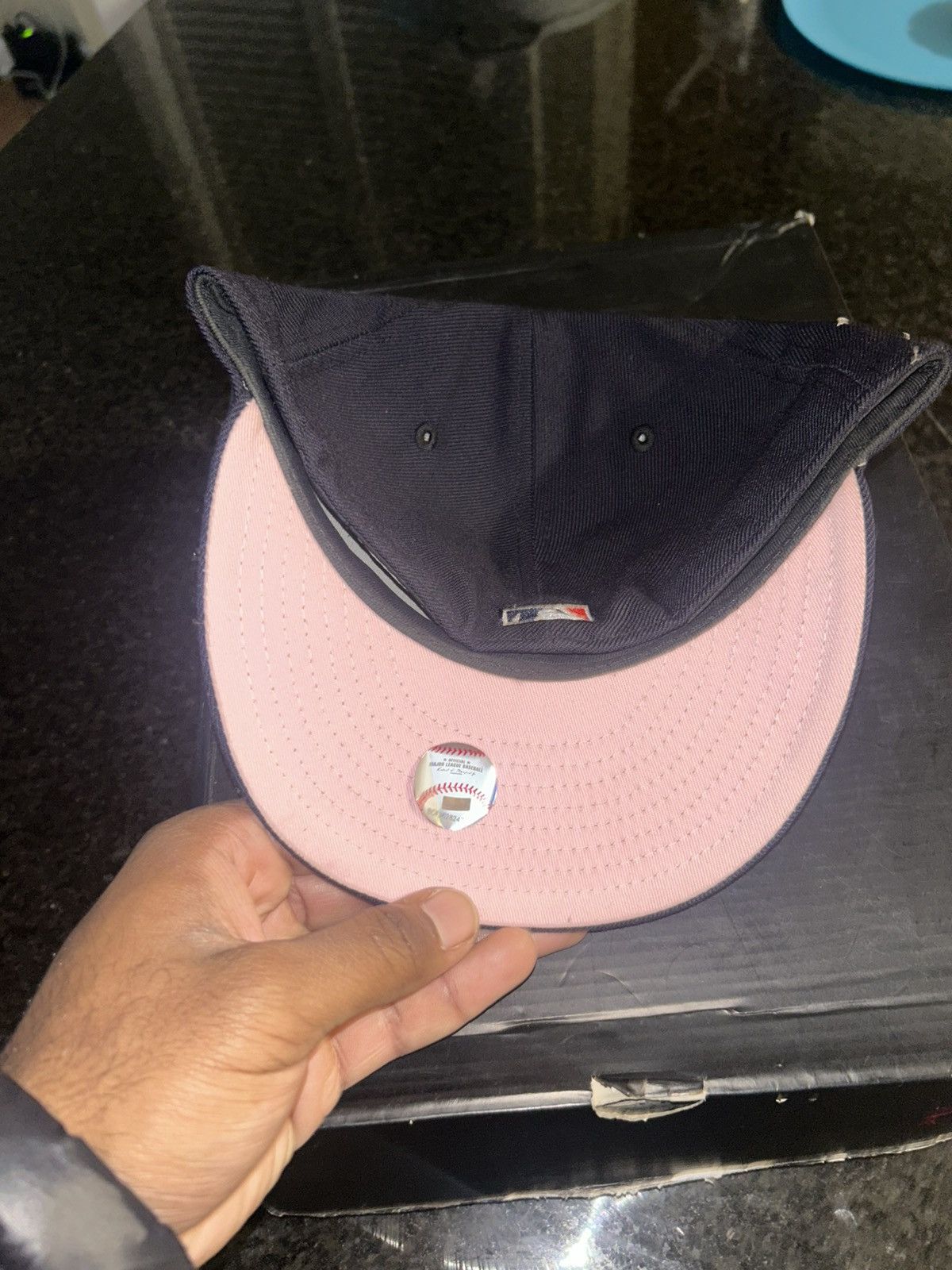 New Era NEW ERA YANKEES PINK PRIM 7 5/8 Size ONE SIZE - 2 Thumbnail