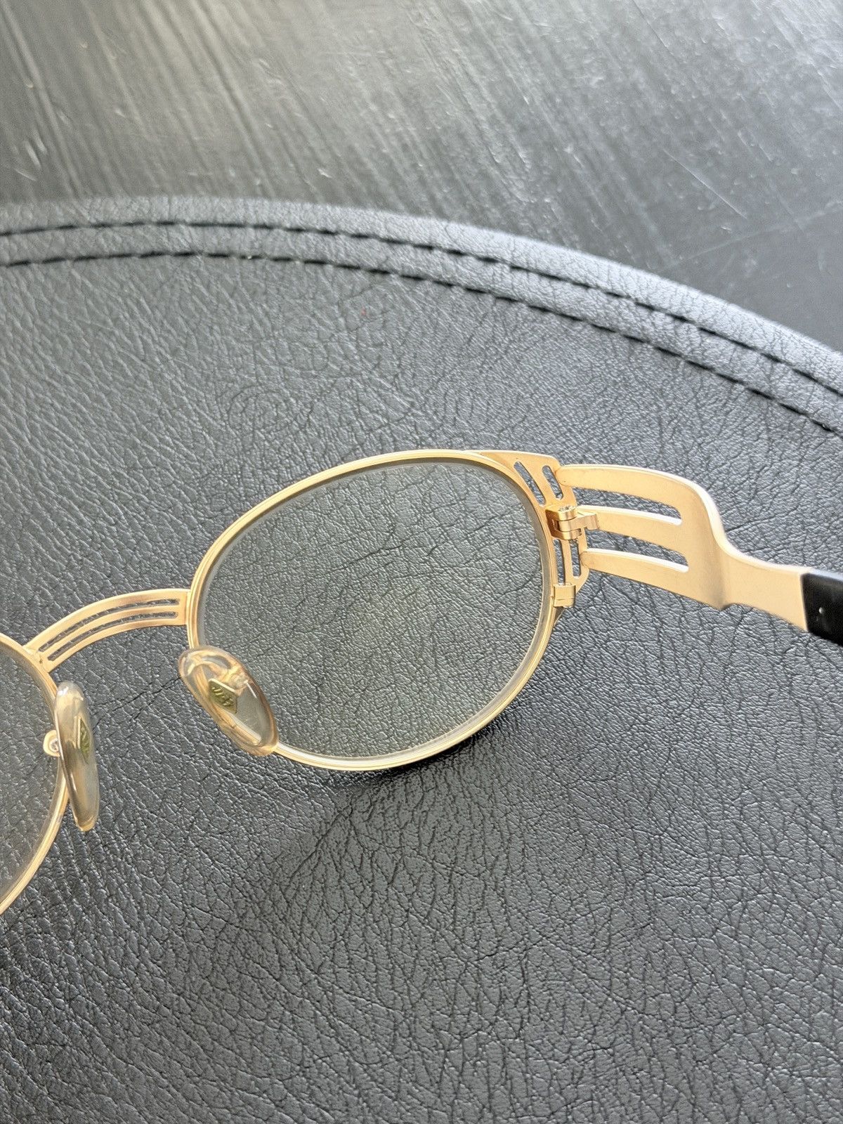 Jean Paul Gaultier Jean Paul Gaultier 56-3281 Fork, Vintage 90s Sunglasses Size ONE SIZE - 4 Thumbnail