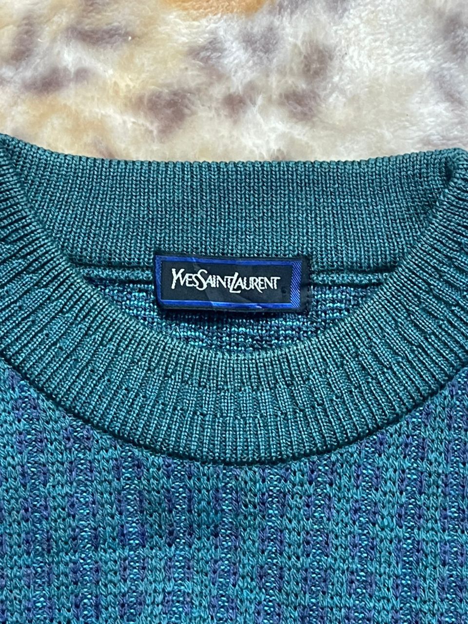 Yves Saint Laurent Vintage Yves Saint Laurent Knitwear Size US L / EU 52-54 / 3 - 3 Thumbnail