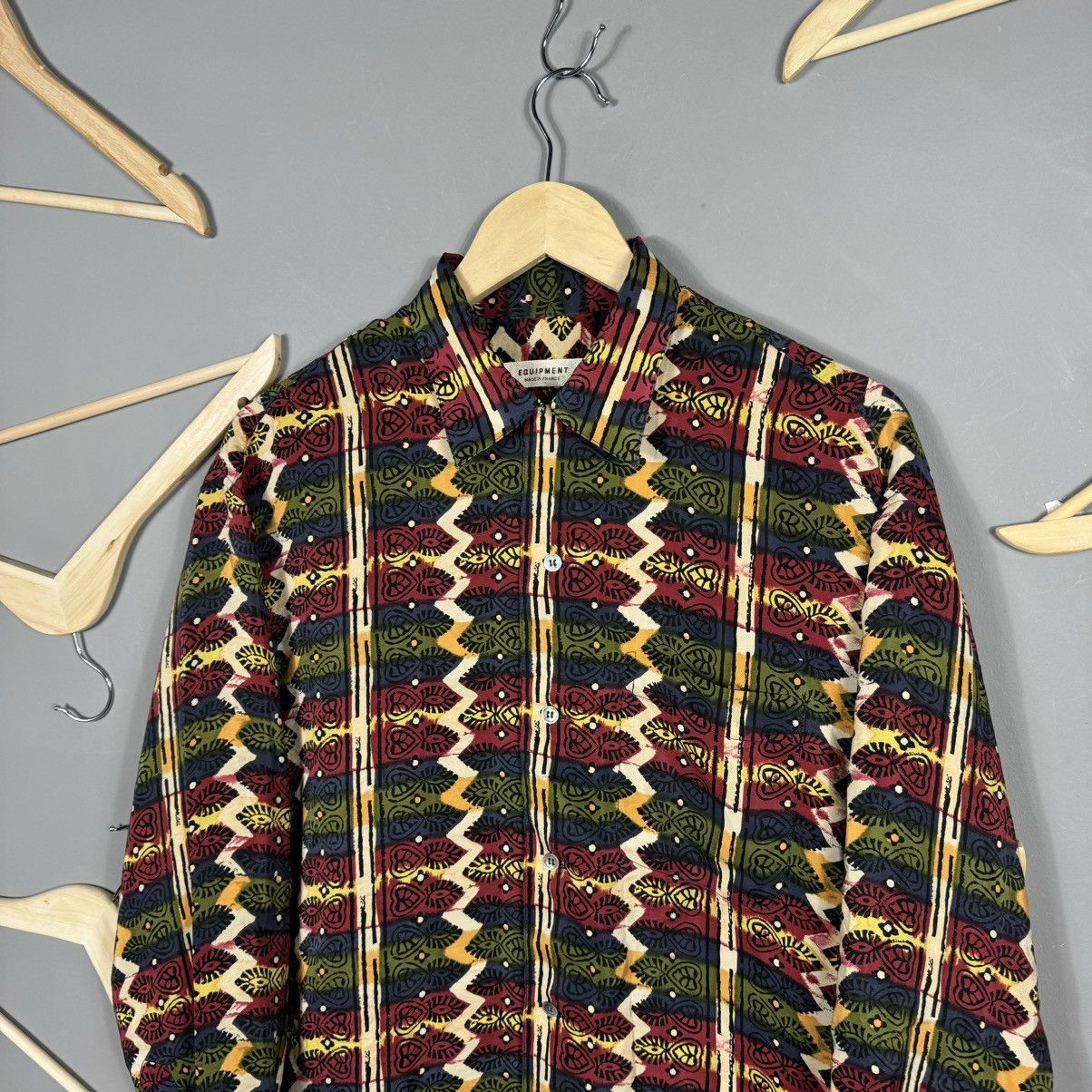 Equipment Equipment Made in France Silk Shirt Size US M / EU 48-50 / 2 - 4 Thumbnail