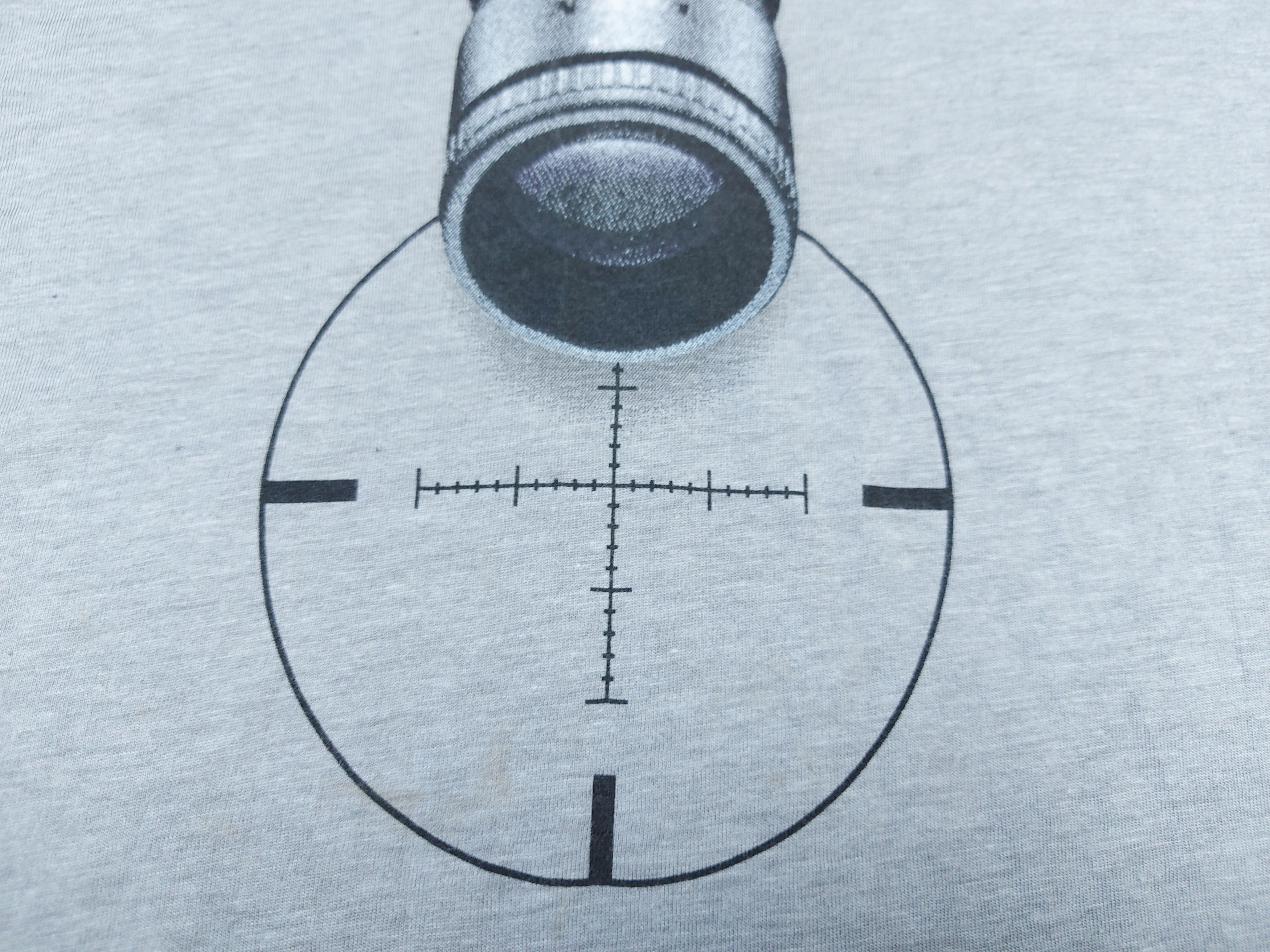 Nikon Nikon Black Rifle Scope Double-Sided Short Sleeve Gray TEE Size US XXL / EU 58 / 5 - 8 Thumbnail