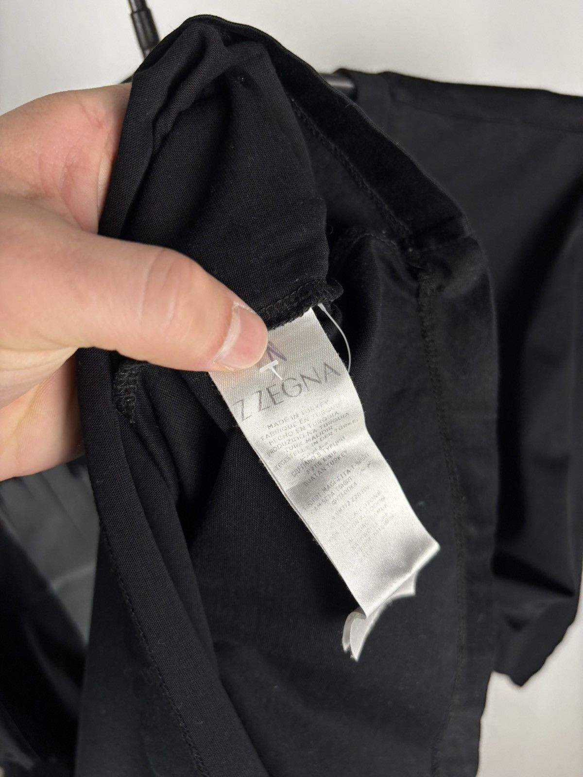 Z Zegna Z Zegna Big Logo T shirt size XL Size US XL / EU 56 / 4 - 3 Thumbnail