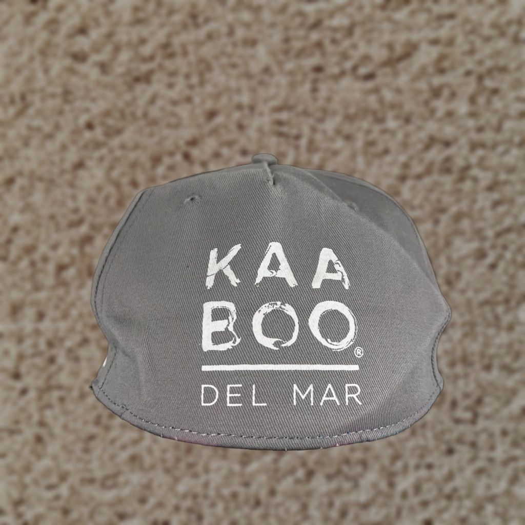 Vintage Coors Light Kaaboo Del Mar Hat Cap Snap Back Adult One Size Gray Cotton Music Size ONE SIZE - 1 Thumbnail