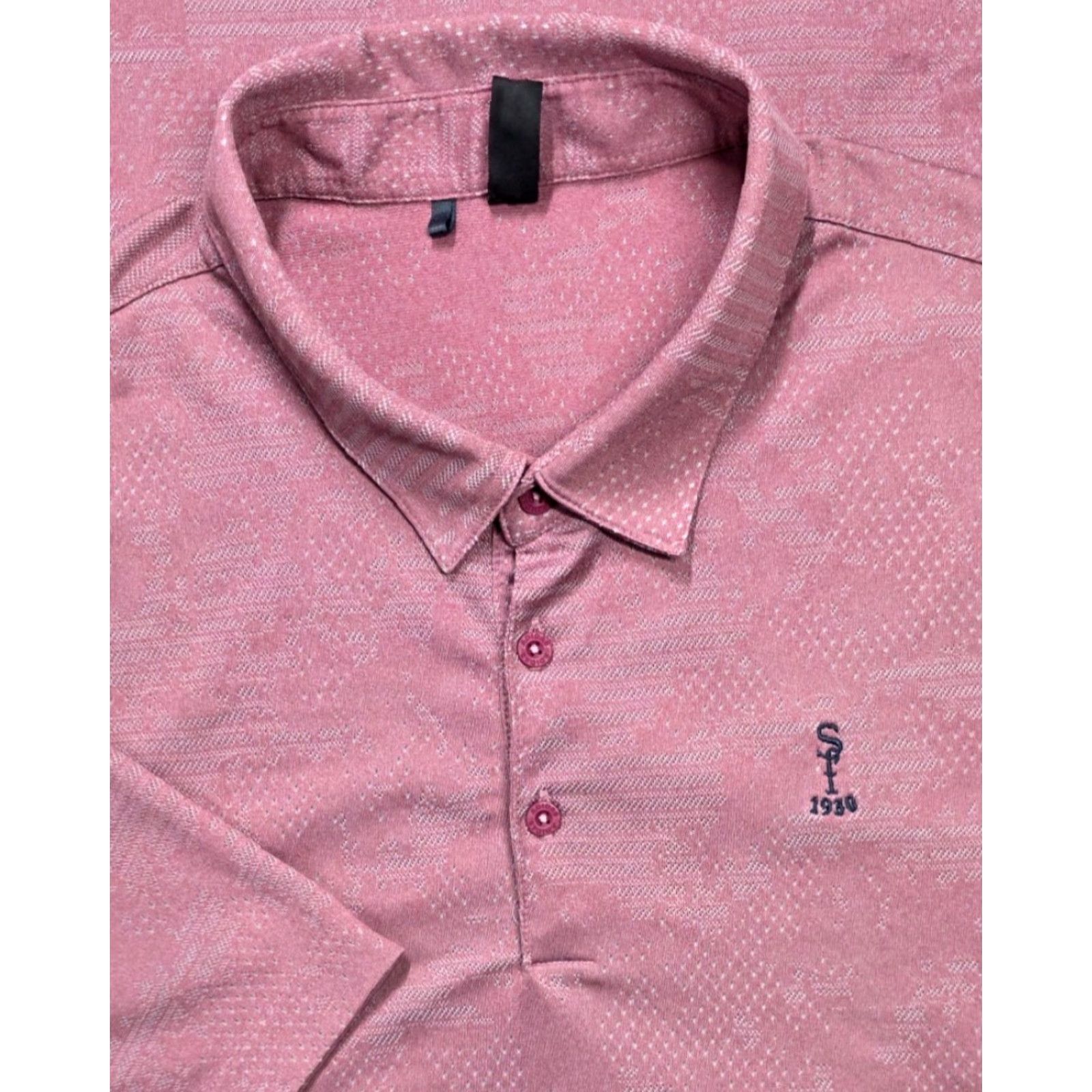 Adidas Adidas Golf Polo Shirt Textured Jacquard Mens 2XL Short Sleeve Pink Camouflage Cap Size US XXL / EU 58 / 5 - 2 Thumbnail