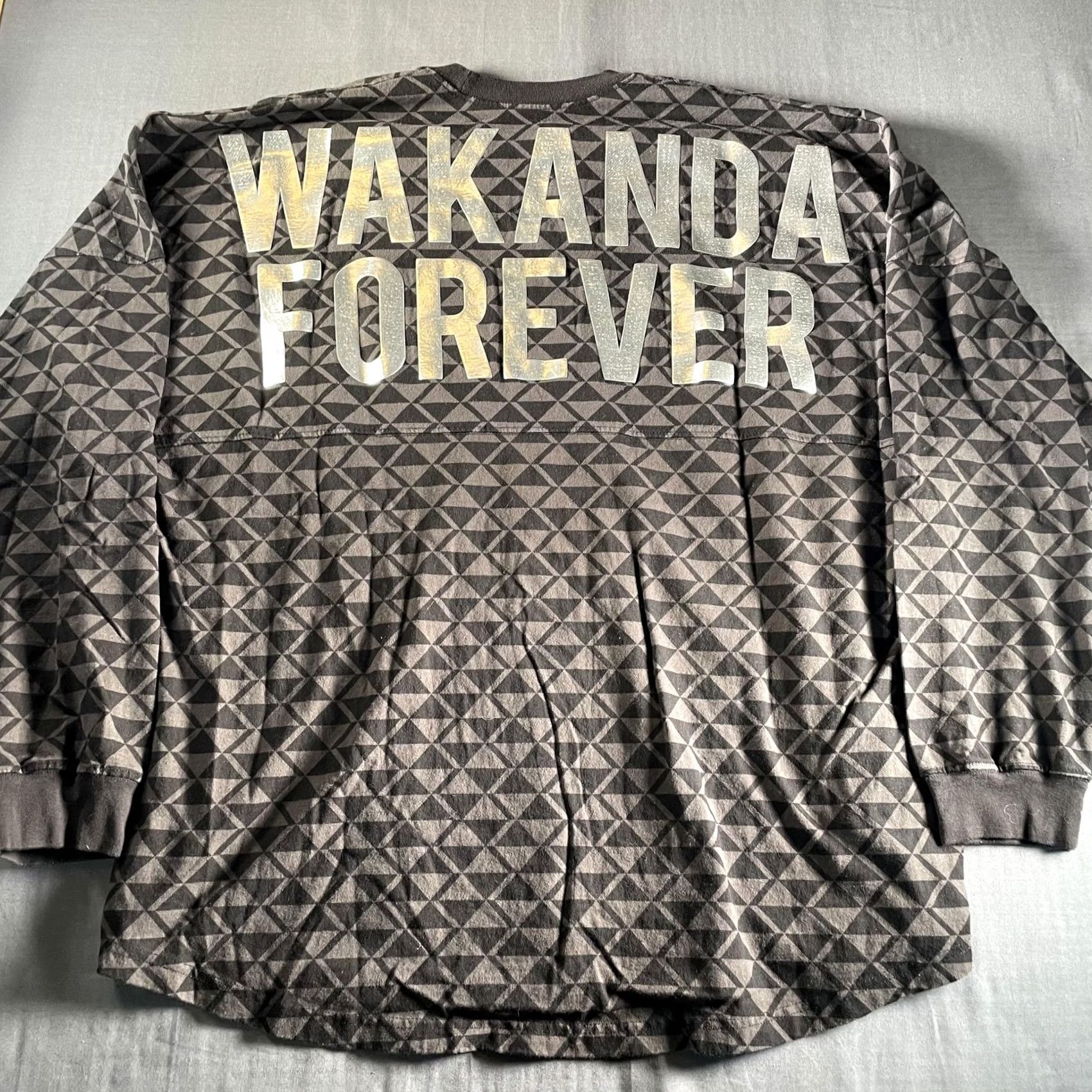 Vintage Marvel Black Panther Shirt Mens 2XL Spirit Jersey Wakanda Forever Long Sleeve Size US XXL / EU 58 / 5 - 5 Thumbnail