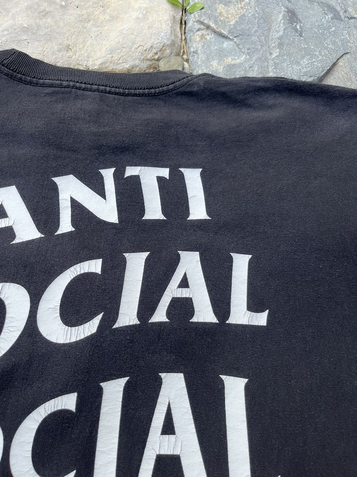 Anti Social Social Club × Vintage Vintage Anti Social Social Club ASSC distressed tee basic Size US M / EU 48-50 / 2 - 18 Thumbnail