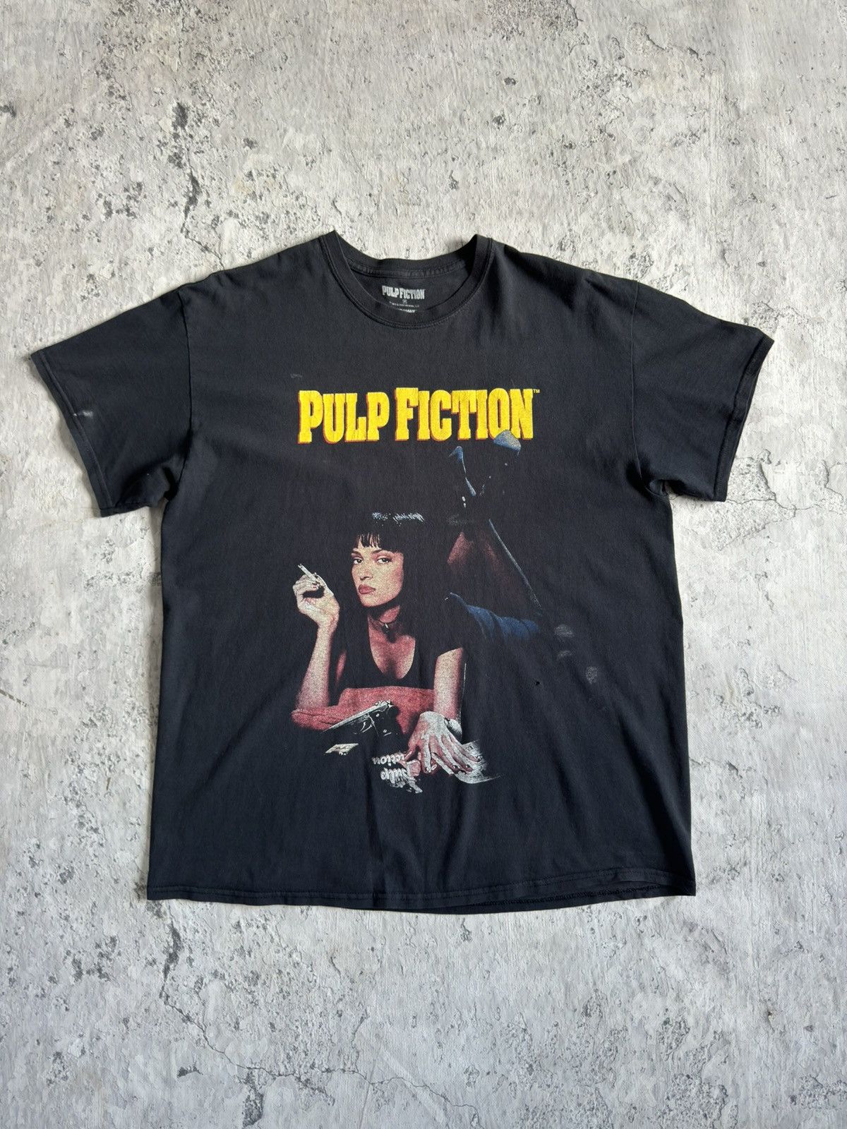 Other Pulp Fiction Promo Movie Uma Thurman Graphic Tee Size US L / EU 52-54 / 3 - 6 Thumbnail