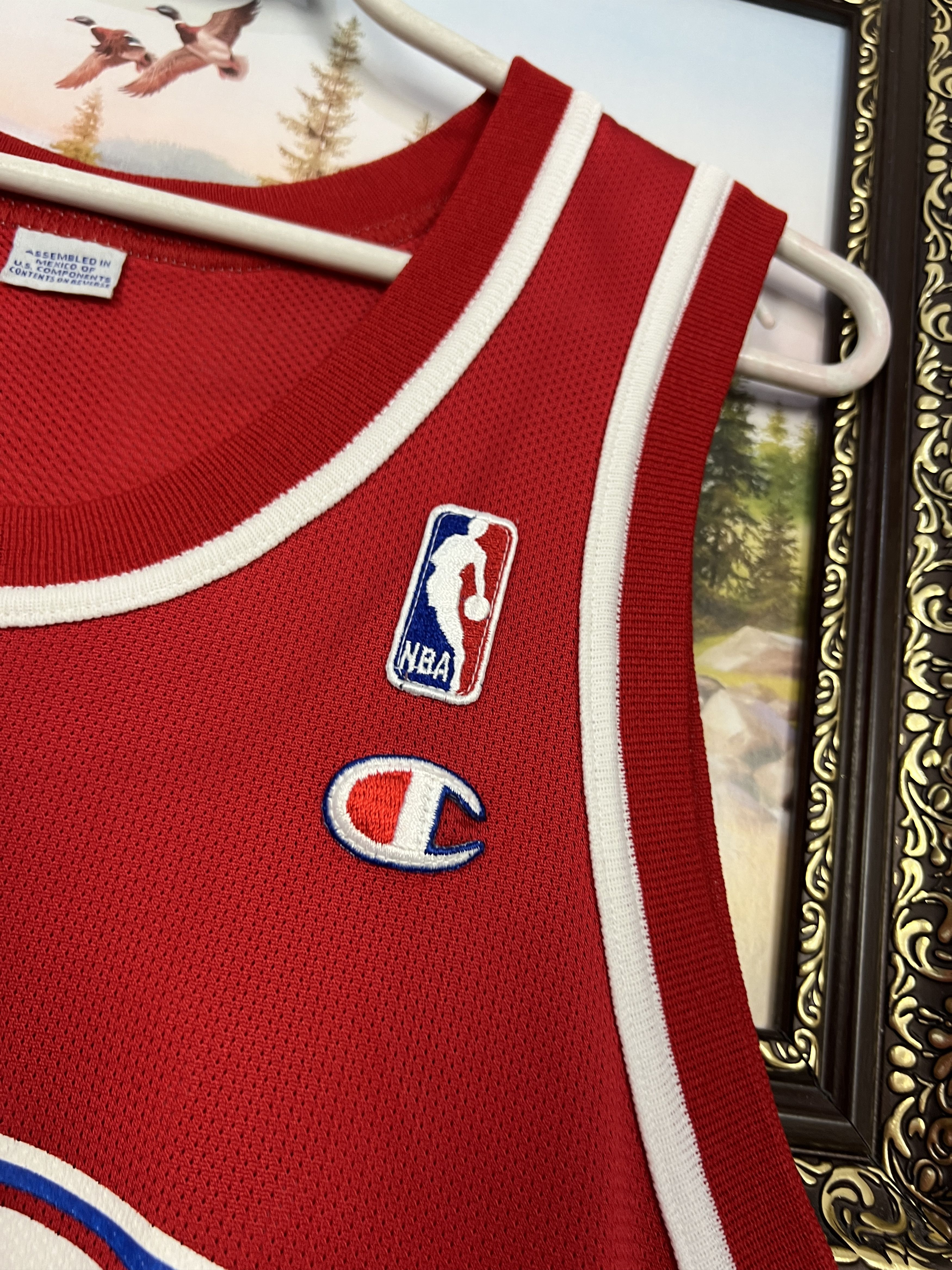 Champion Champion Philadelphia 76ers Sixers Stackhouse Jersey Size US M / EU 48-50 / 2 - 6 Thumbnail