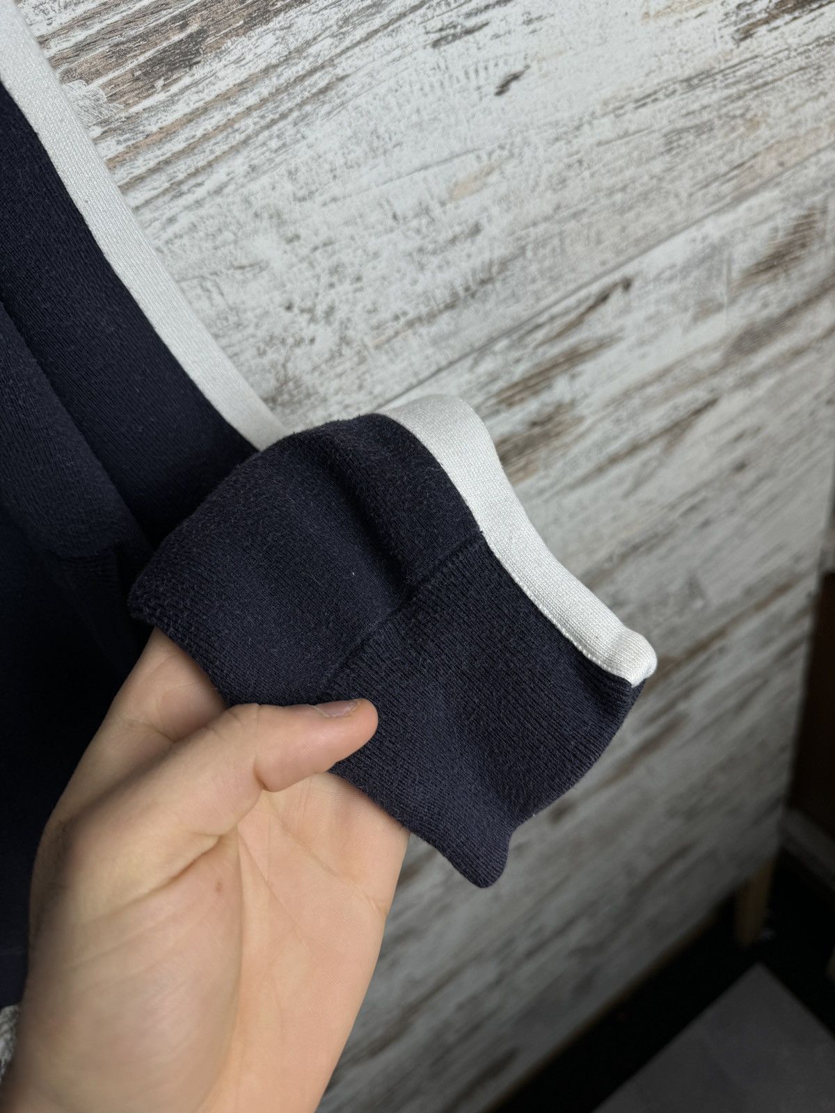 Polo Ralph Lauren × Vintage Mens Vintage Polo Ralph Lauren zip sweater rugby sweatshirt Size US L / EU 52-54 / 3 - 8 Thumbnail