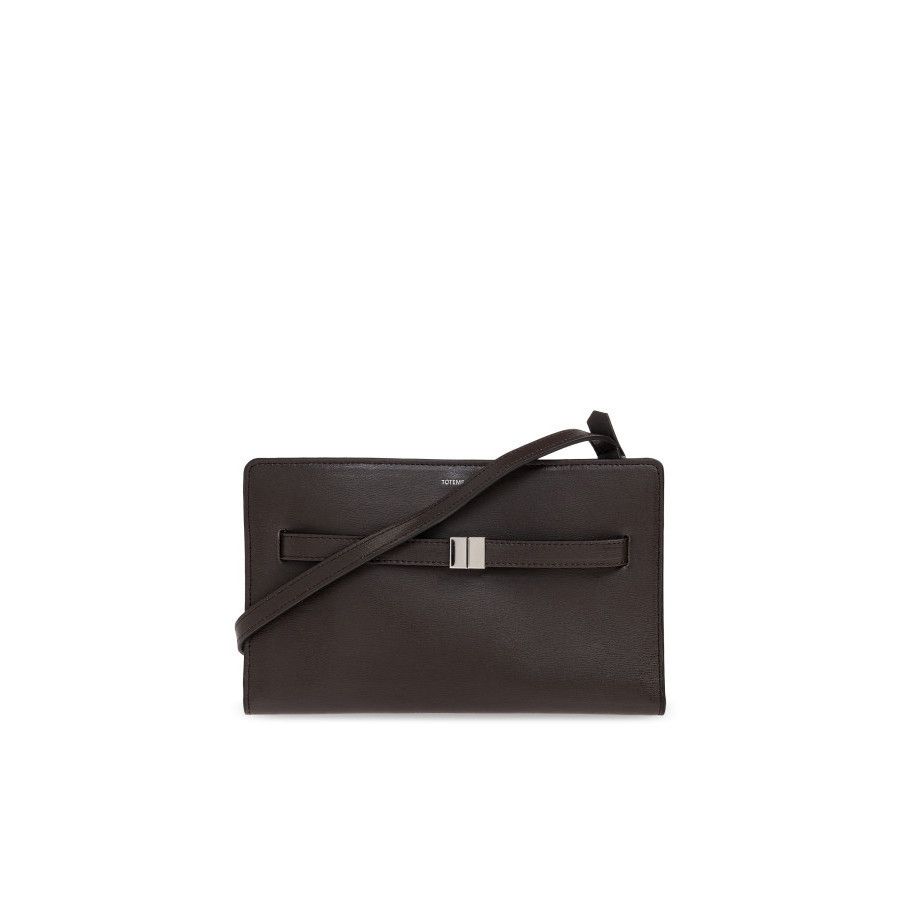 Toteme TOTEME Brown Belted Leather Shoulder Bag New & Authentic Size ONE SIZE - 1 Thumbnail