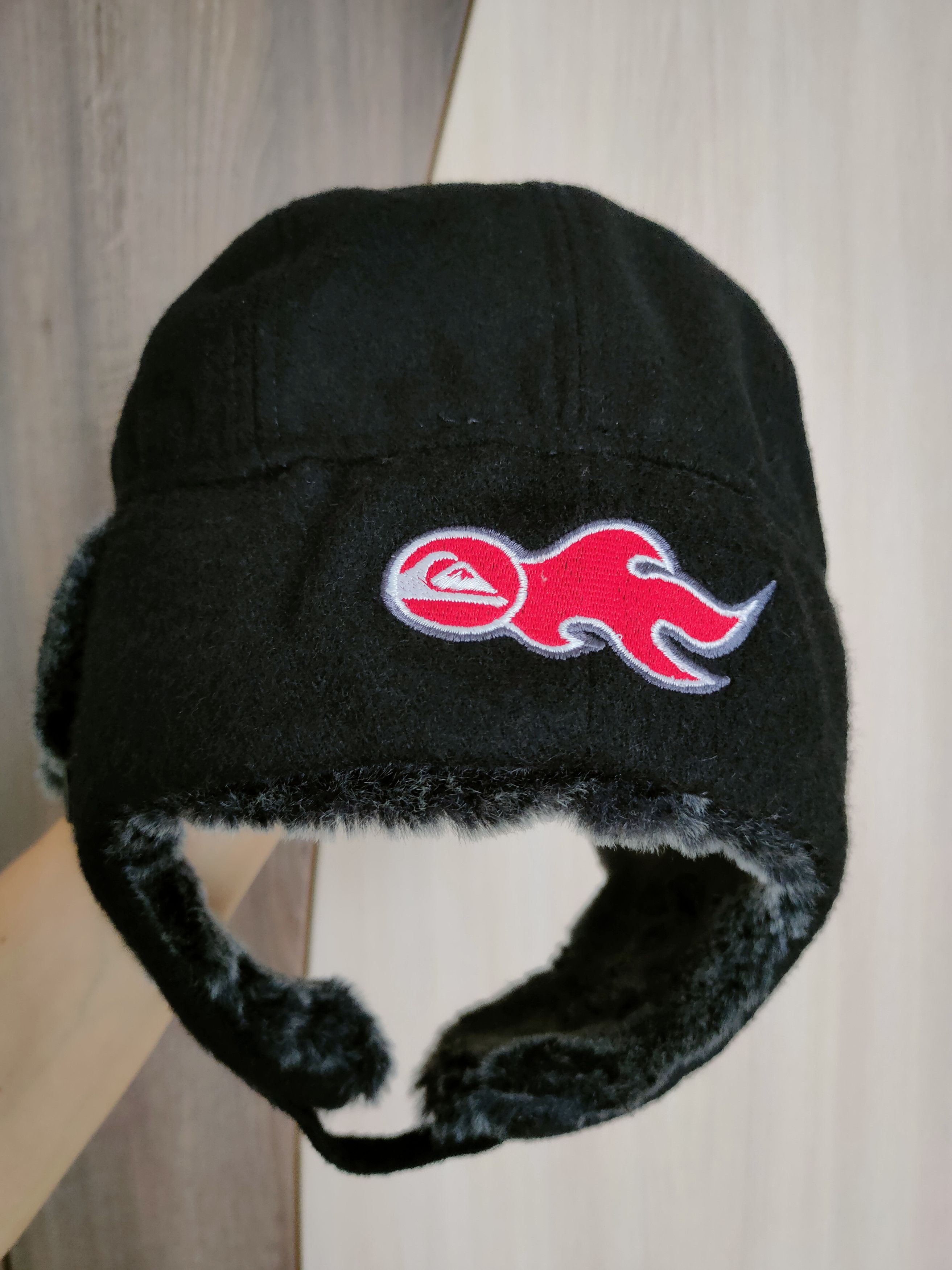 Quiksilver Y2K Fire Quiksilver Aviator Trapper Hat Ushanka Vintage Gorp Size ONE SIZE - 10 Thumbnail