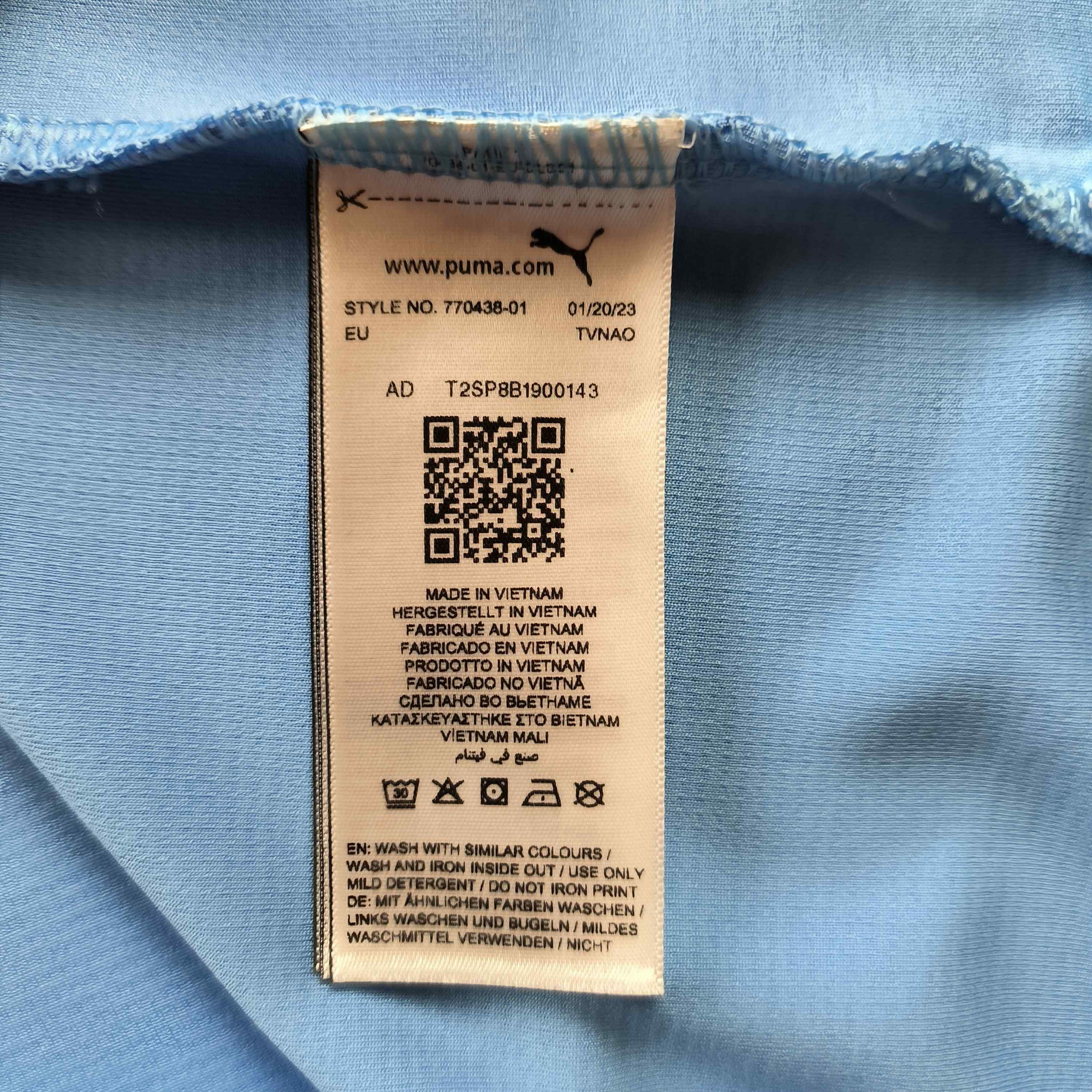 Puma Manchester City 2023-24 Puma home Haaland football jersey L Size US L / EU 52-54 / 3 - 6 Thumbnail