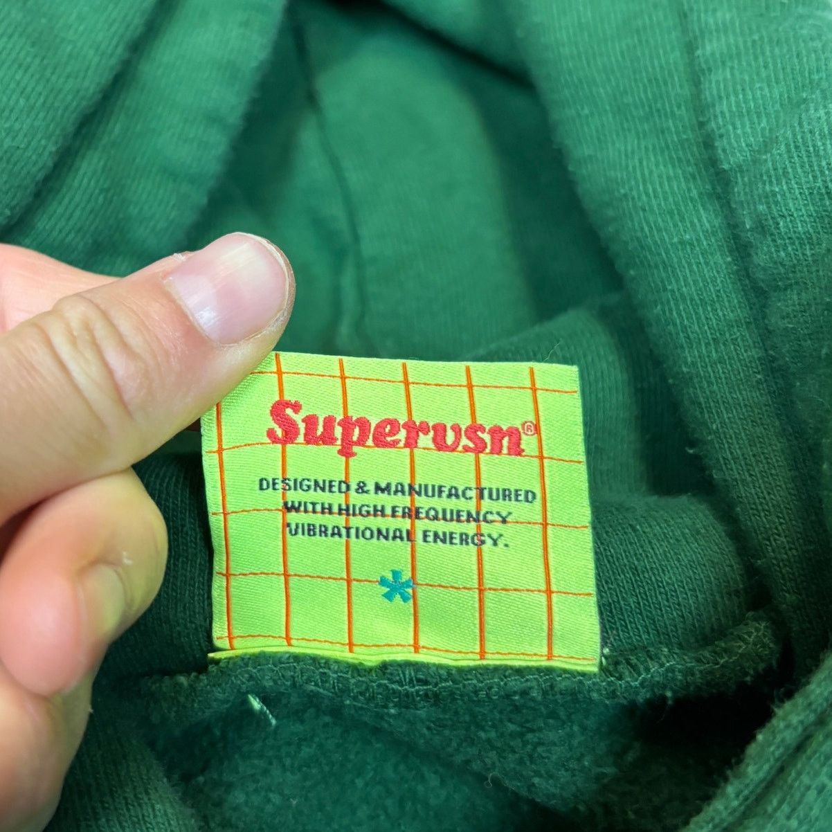 Other Supervsn Studios Spaceman Green Hoodie Men's XL Rare Size US XL / EU 56 / 4 - 6 Thumbnail