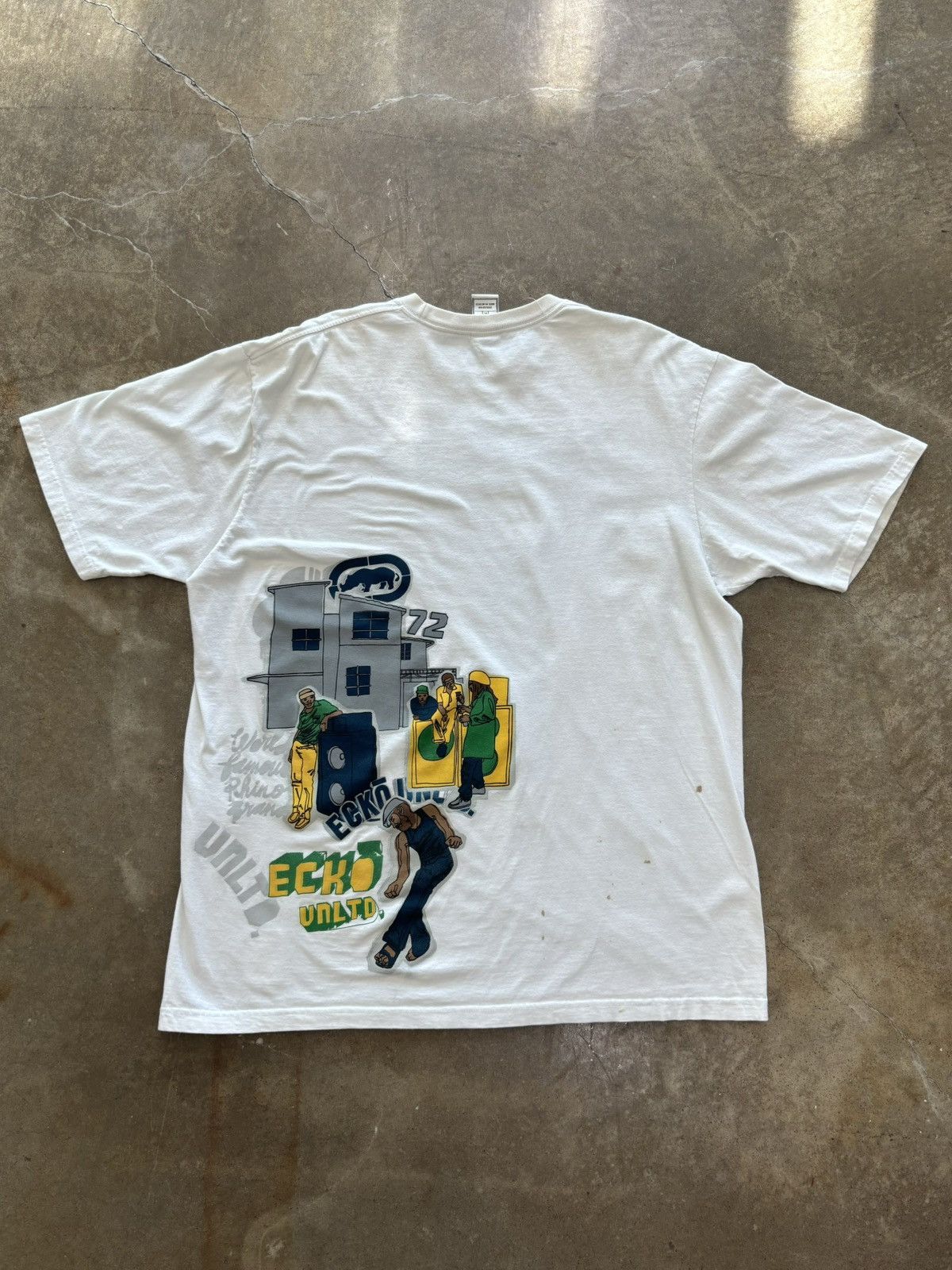 Ecko Unltd. × Vintage Vintage Ecko Unltd Y2K Tee XL Size US XL / EU 56 / 4 - 5 Thumbnail