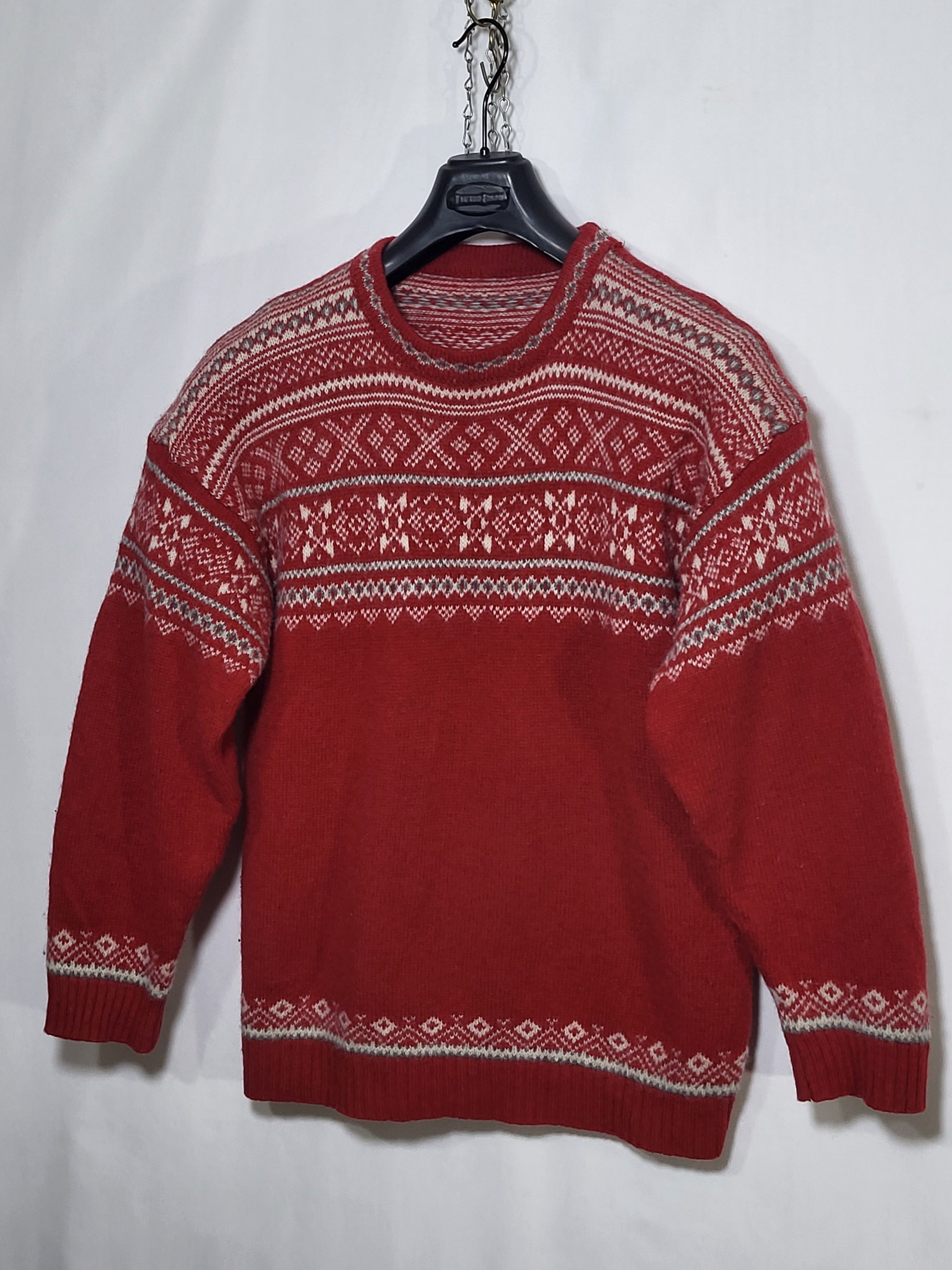 Vintage Vintage Wool Scandinavian Sweater Size US M / EU 48-50 / 2 - 1 Thumbnail