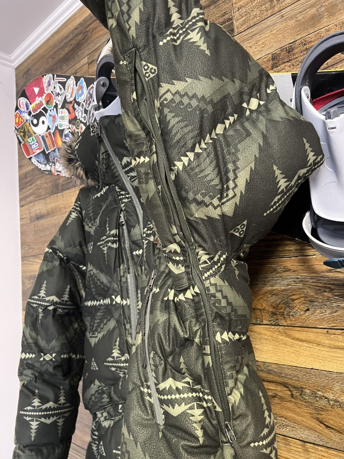 Vintage RARE Vintage Nike Acg down Jacket parkas Size US XL / EU 56 / 4 - 7 Thumbnail