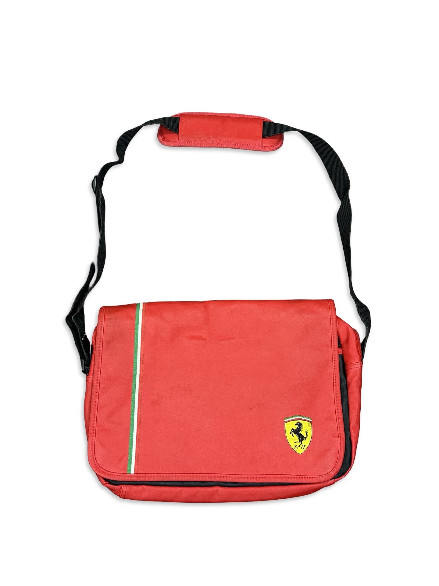 Ferrari Ferrari authentic vintage racing messenger crossbody bag Size ONE SIZE - 1 Thumbnail