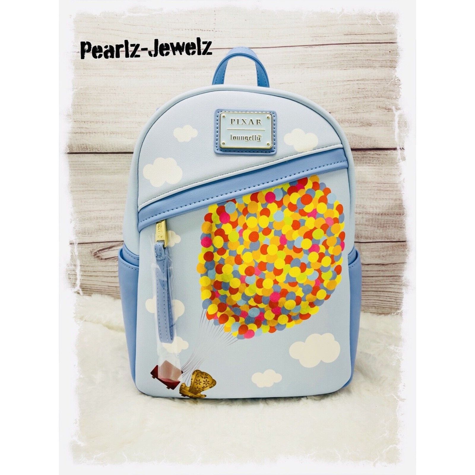 Disney Loungefly Disney Pixar UP Balloon Chairs Mini Backpack BoxLu Size ONE SIZE - 1 Thumbnail