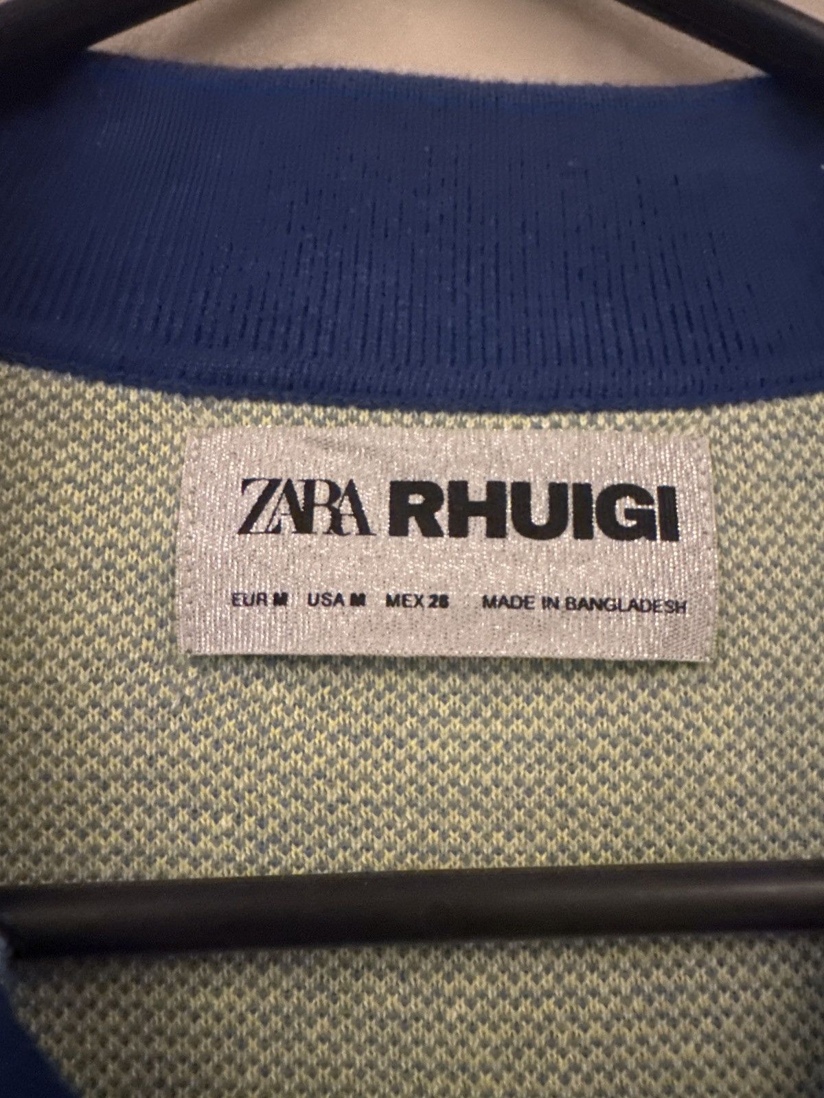 Rhude × Zara Rhude x Zara Knitted Polo Shirt Size US M / EU 48-50 / 2 - 3 Thumbnail