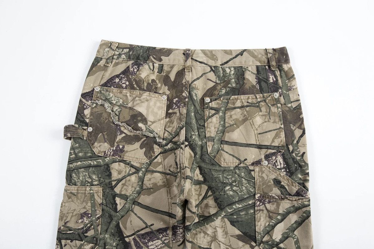 Vintage Leaf Camouflage Logging Pants Size US 30 / EU 46 - 7 Thumbnail