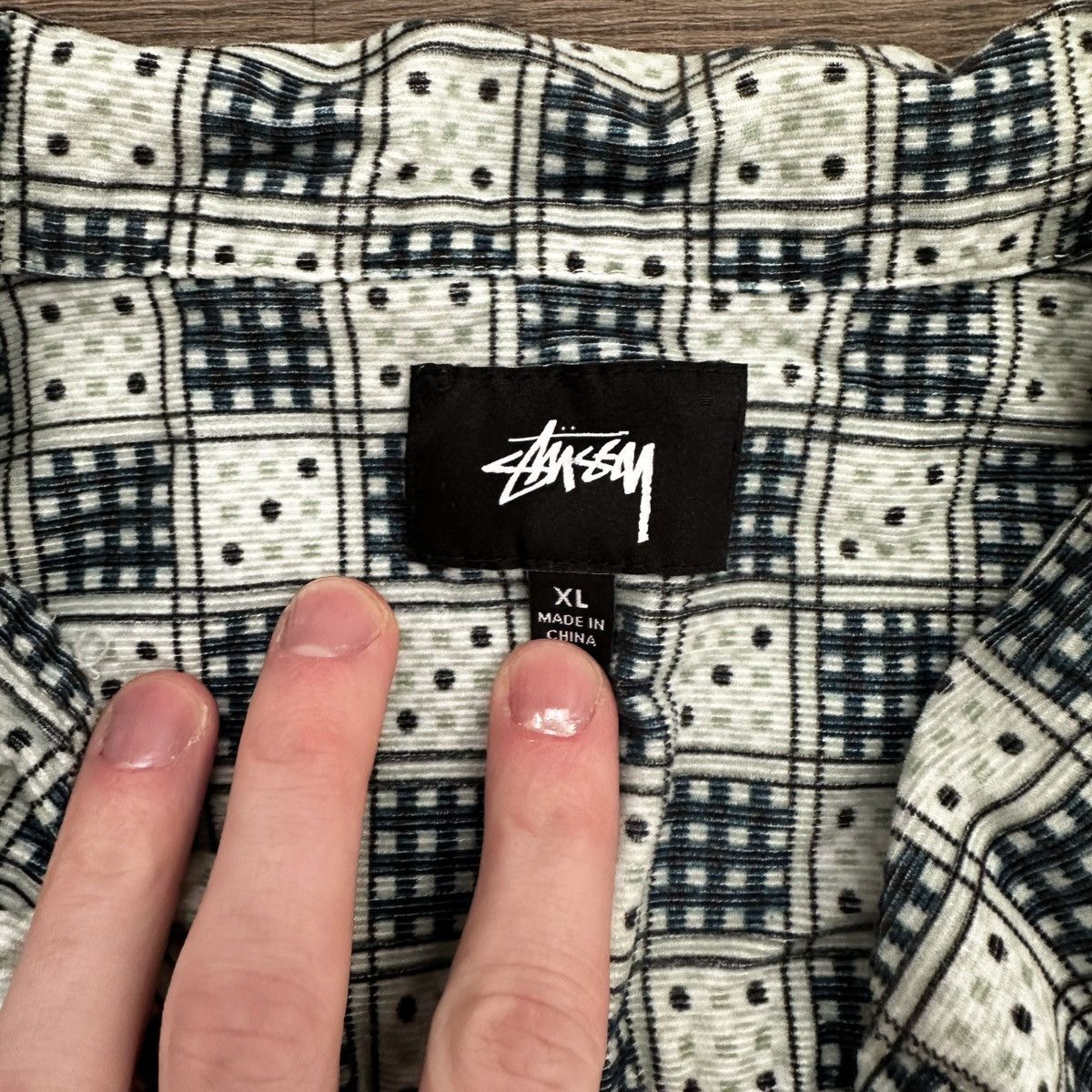 Stussy Stussy Dice Button Up Size US XL / EU 56 / 4 - 2 Thumbnail