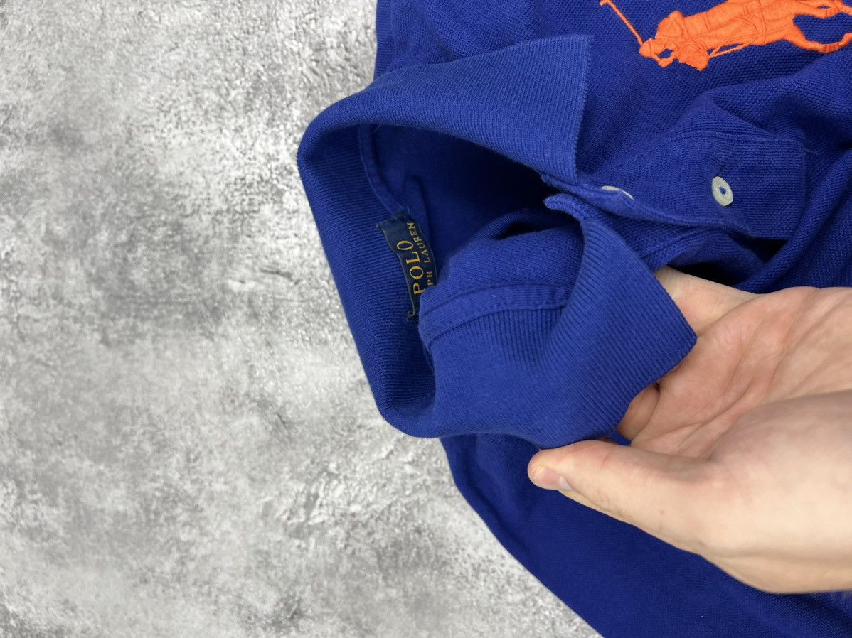 Polo Ralph Lauren Polo Ralph Lauren Blue Polo Shirt Longsleeve Size US S / EU 44-46 / 1 - 6 Thumbnail