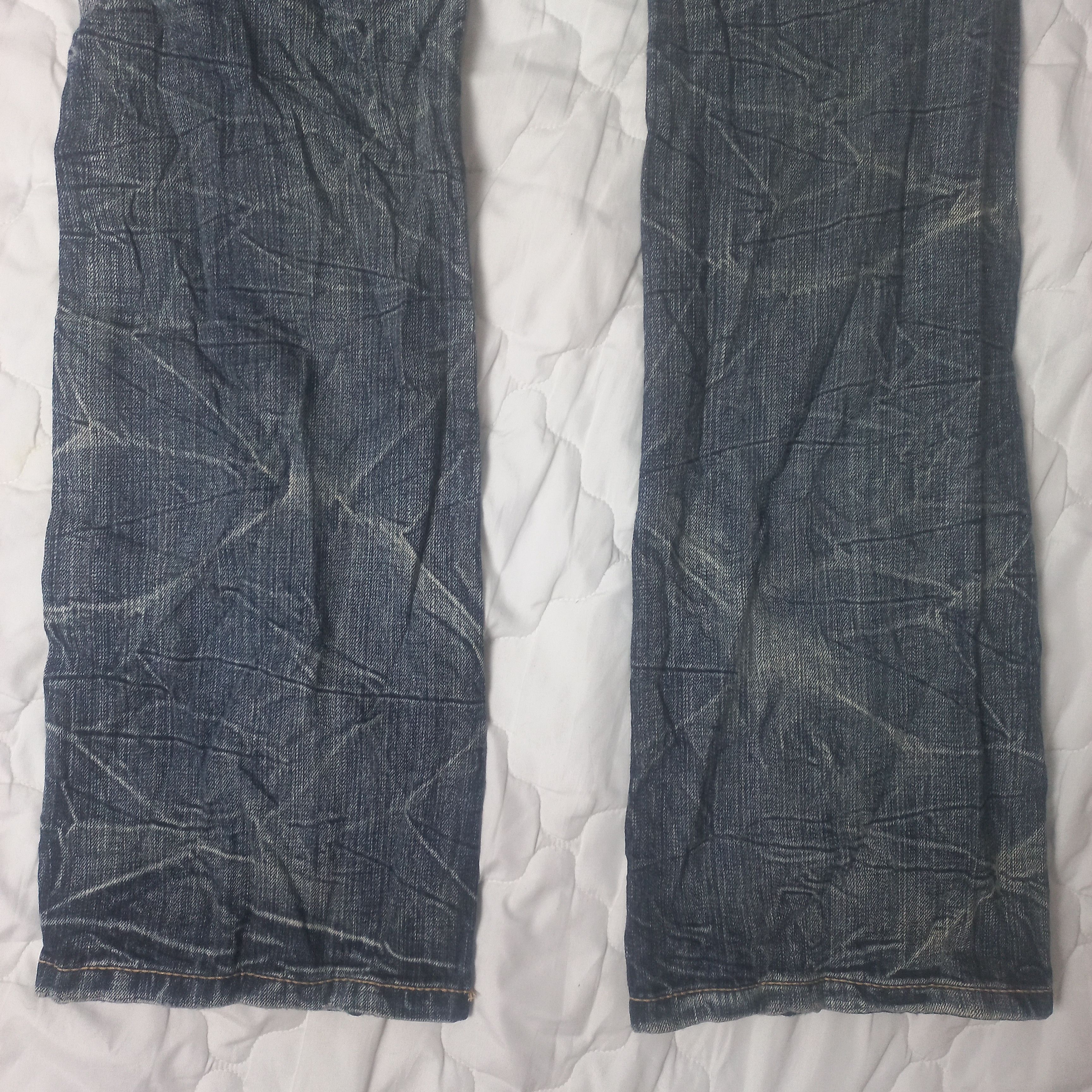 Japanese Brand × semanticdesign Semantic Design Distressed Denim Japanese Brand Size US 32 / EU 48 - 10 Thumbnail