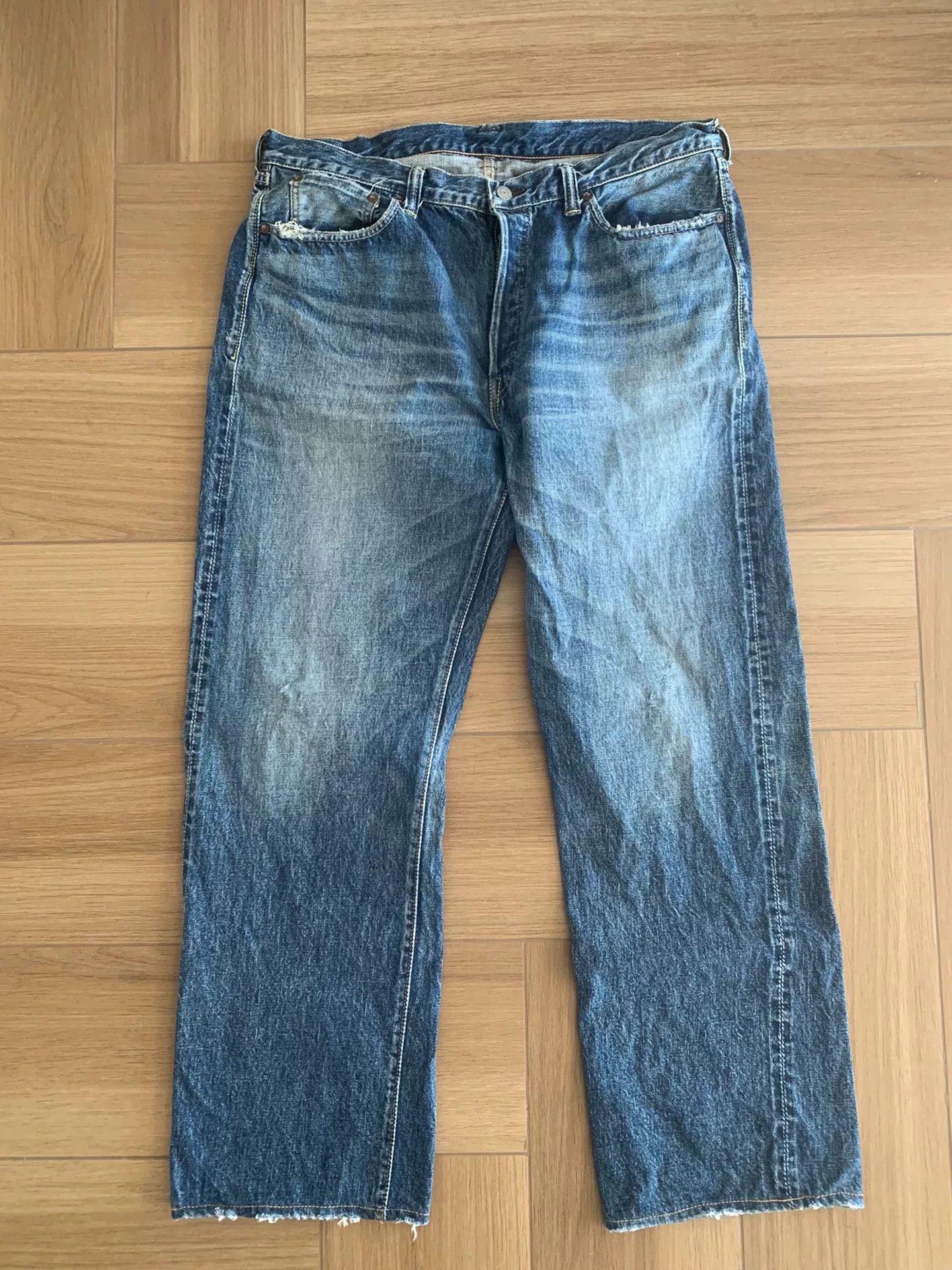 Full Count & Co. FULLCOUNT 1341-1101 DARTFORD 13.7OZ Jeans Size US 31 - 1 Thumbnail