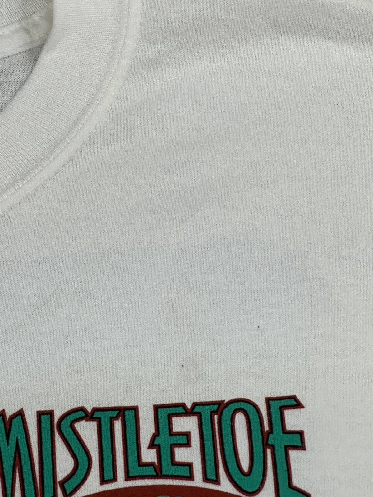 Gildan × Vintage Vintage 90s Mistletoe Belt Company Graphic Fishing T-Shirt Size US L / EU 52-54 / 3 - 8 Thumbnail