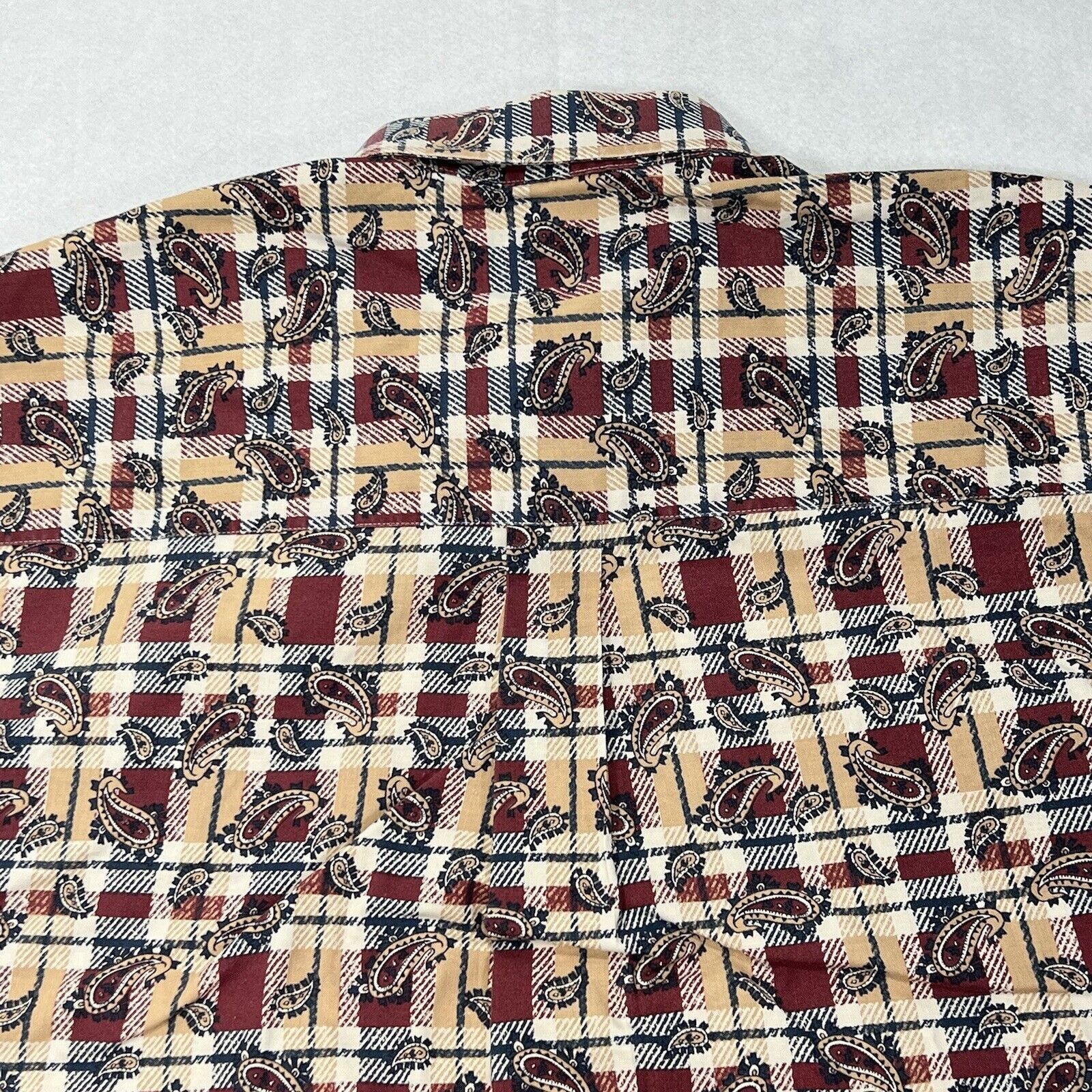 Natural Issue Natural Issue XXL Paisley Patterned Button Down Shirt Size US XL / EU 56 / 4 - 10 Thumbnail