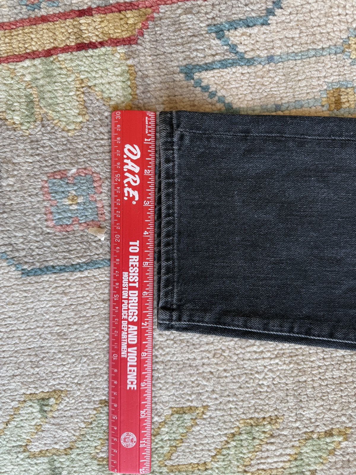 Hiroshi Kato 34x32 Pen Slim 14oz Black Selvedge Denim (Haroshi Kato) Size US 34 / EU 50 - 8 Thumbnail