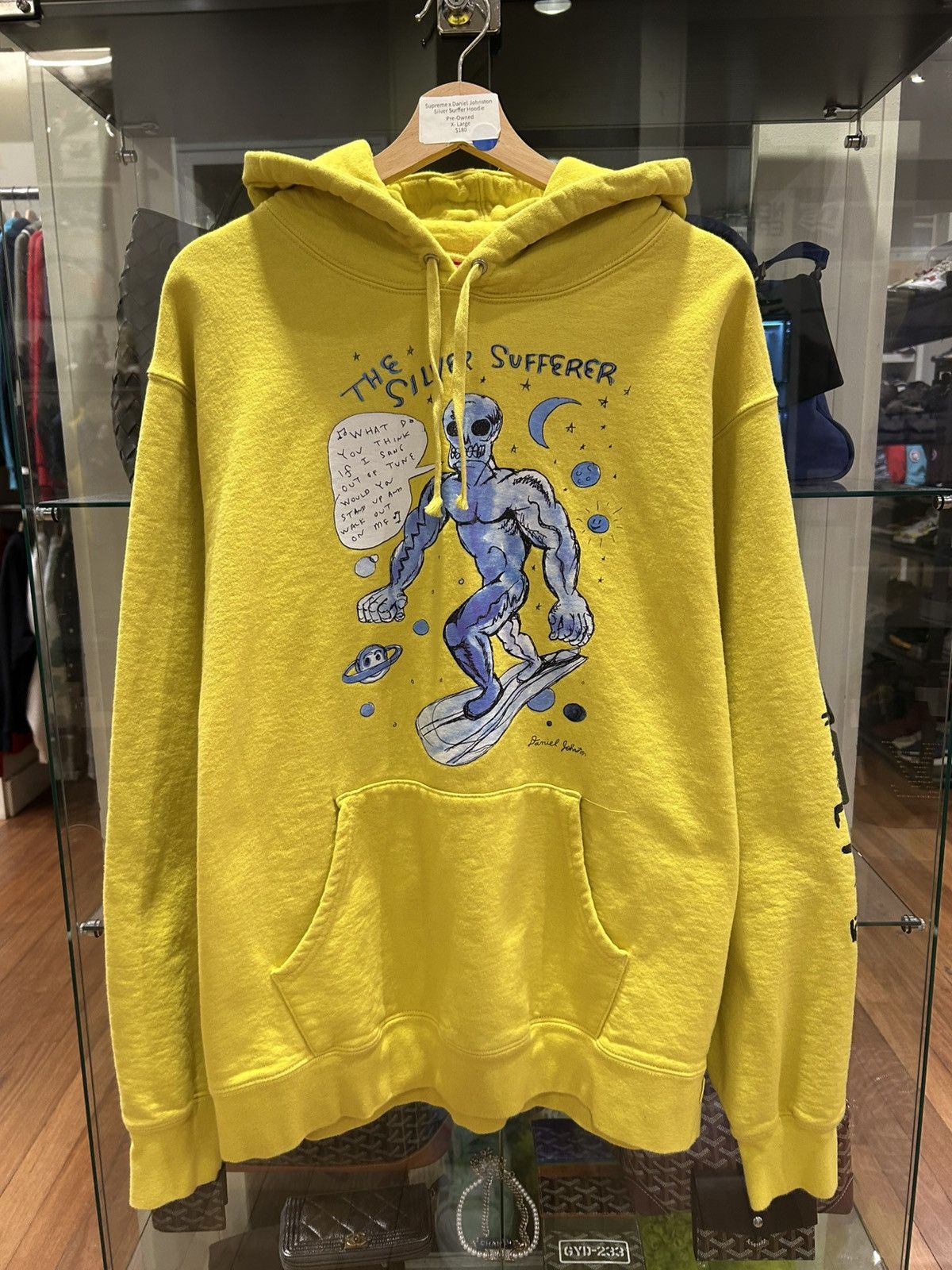 Supreme Supreme X Daniel Johnston Silver Surfer Hoodie Size US XL / EU 56 / 4 - 1 Thumbnail