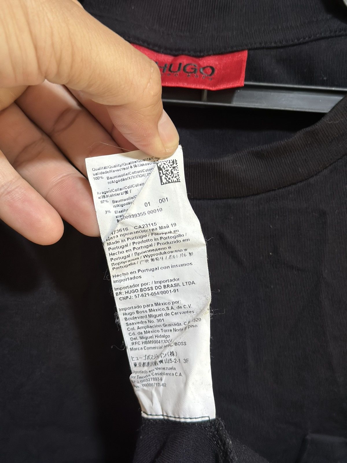 Hugo Hugo Pocket Tee Faded Size US M / EU 48-50 / 2 - 7 Thumbnail