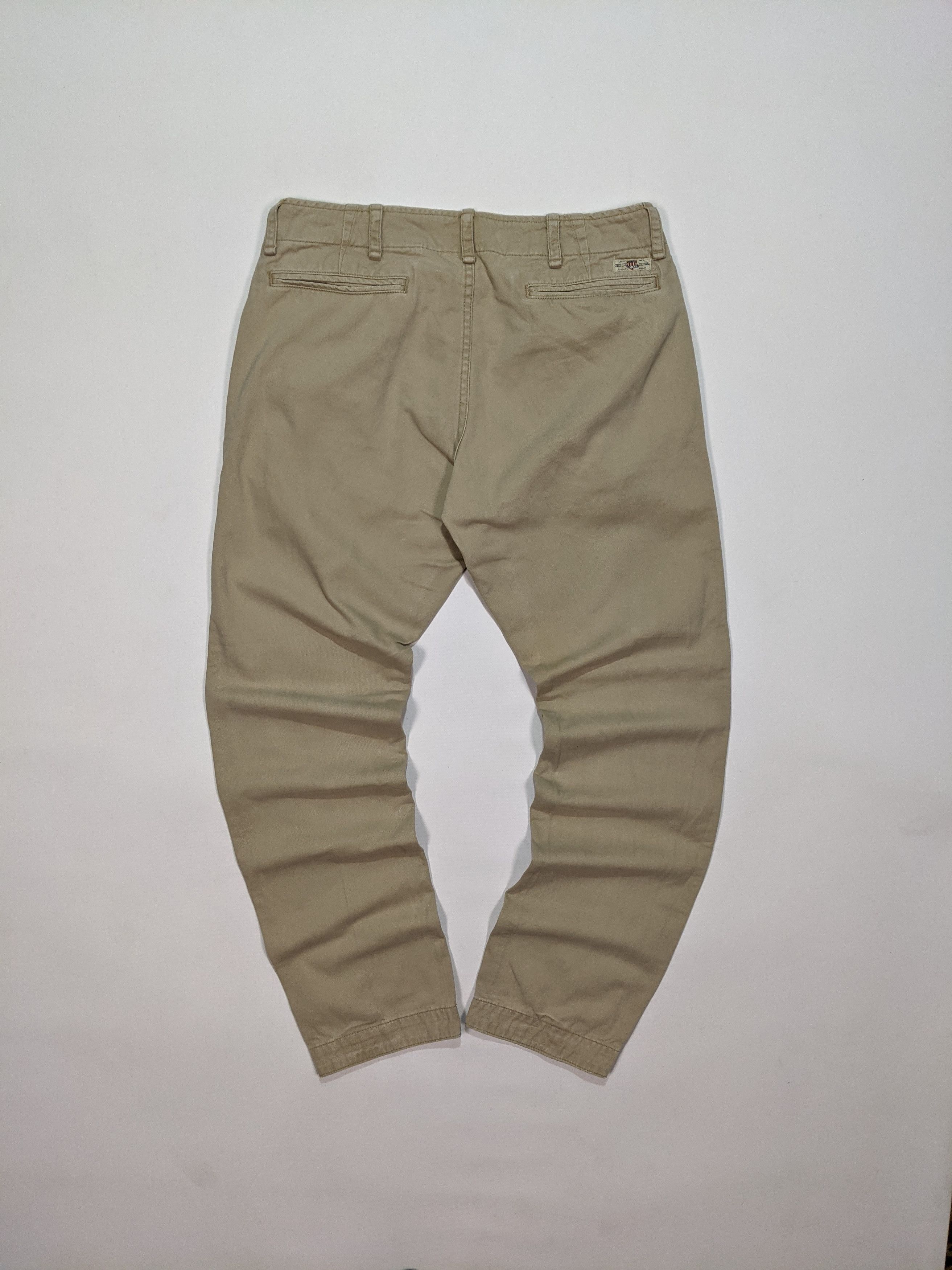 Polo Ralph Lauren × Vintage Polo Ralph Lauren Jeans Vintage Men`s Beige Chino Pants Size US 31 - 7 Thumbnail