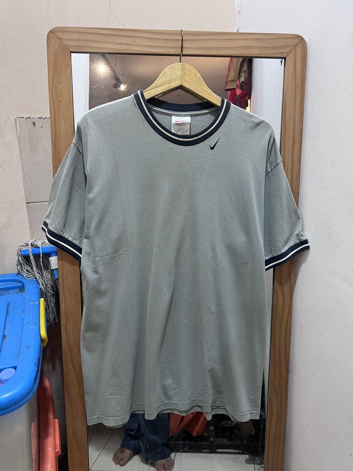 Nike Vintage nike ringer tee tshirt Size US L / EU 52-54 / 3 - 1 Thumbnail