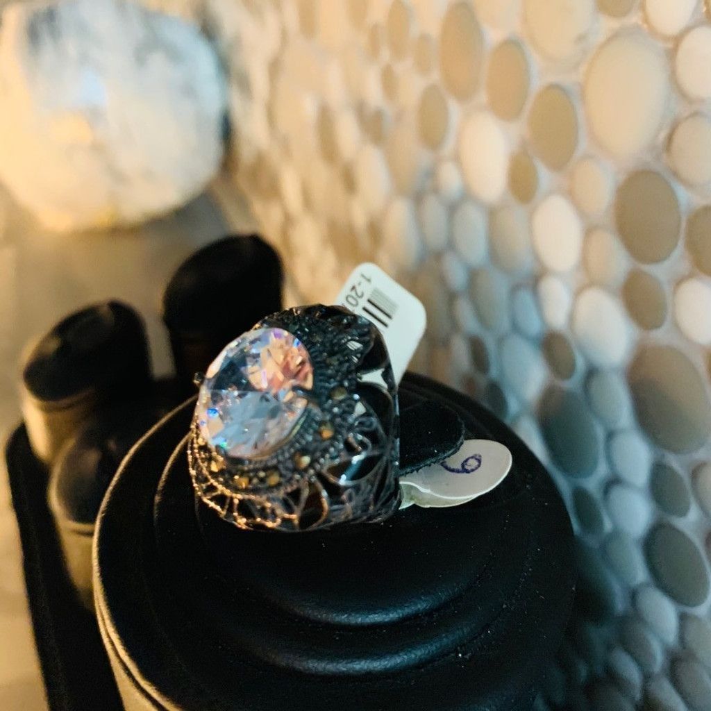 Other Sterling Silver Ring with CZ size 6 💍 Size ONE SIZE - 3 Thumbnail