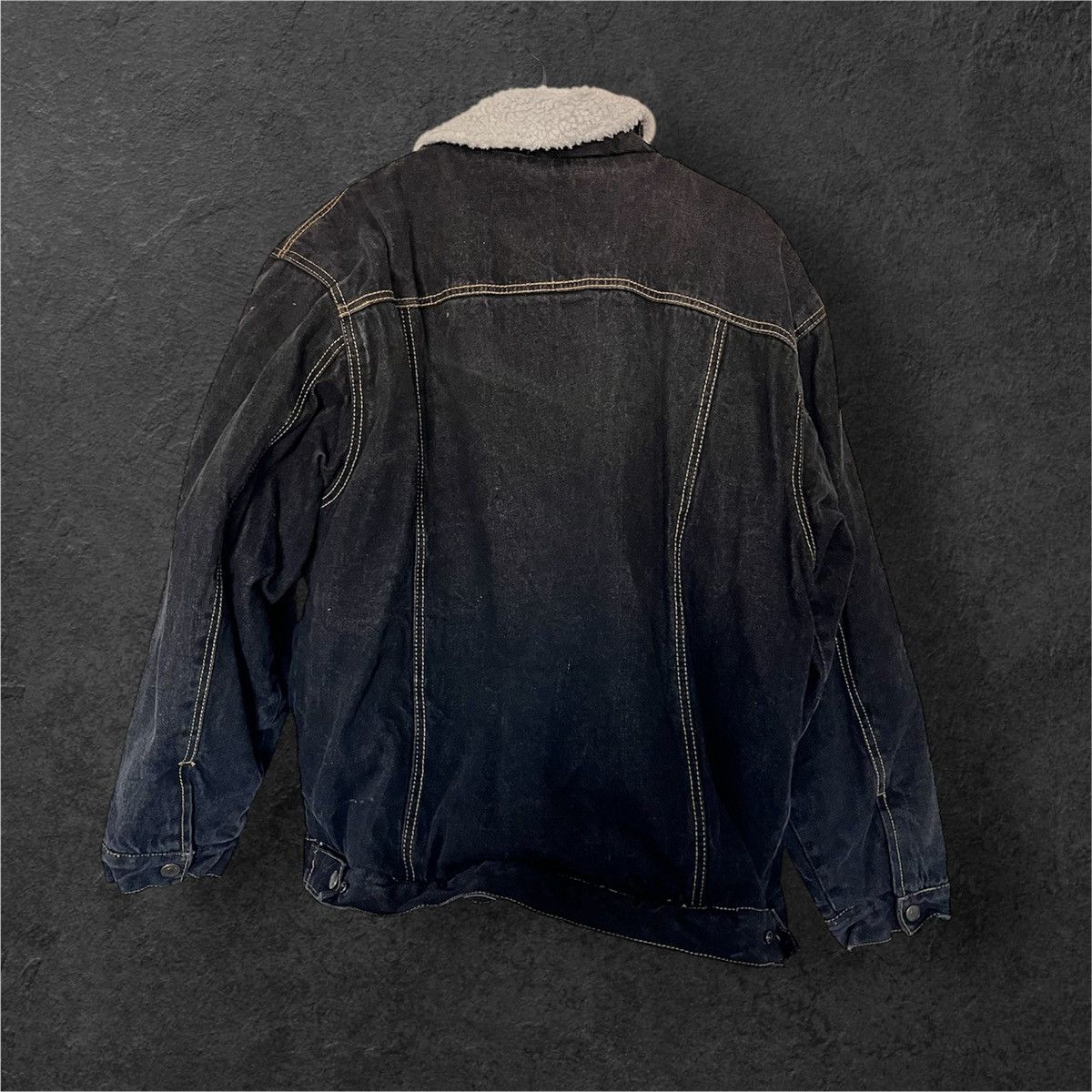 Other Denim Jacket lined with fur Size US XL / EU 56 / 4 - 2 Thumbnail