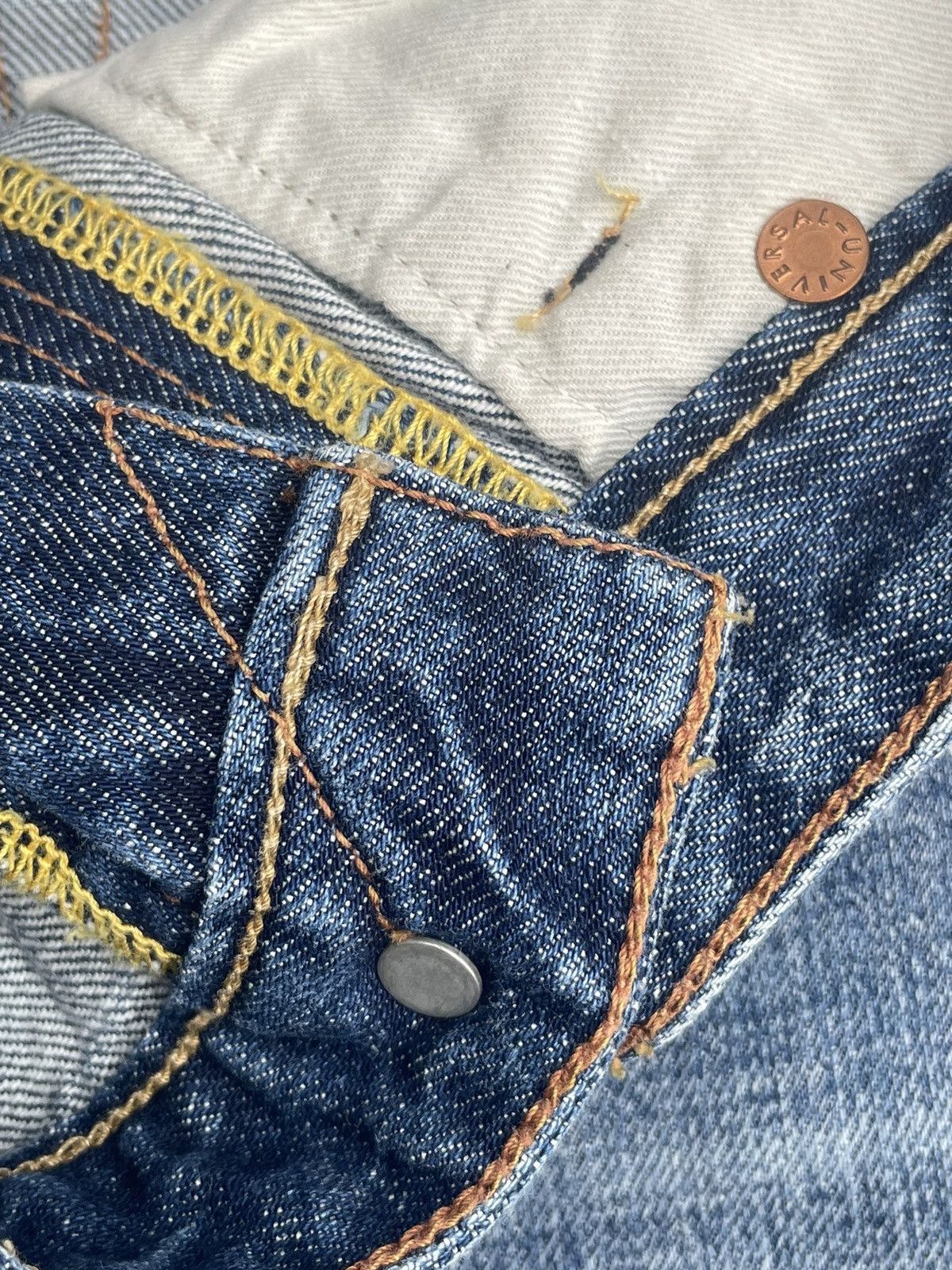 R.Newbold Min Rna Faded Distresed Denim Size 32" / US 10 / IT 46 - 19 Thumbnail