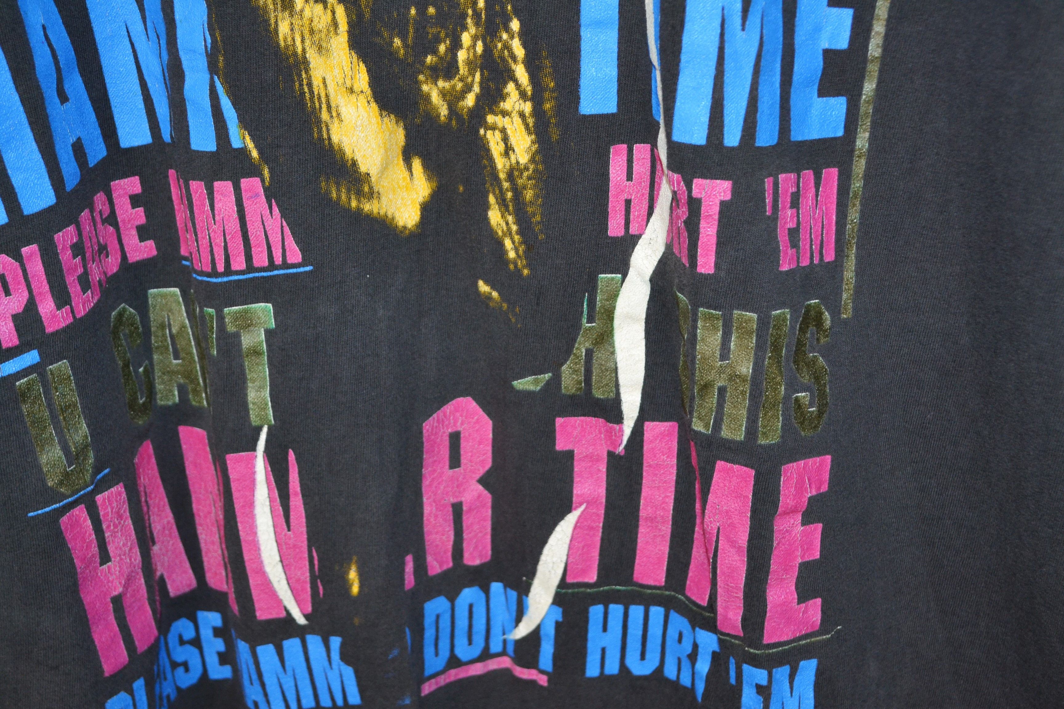 Band Tees 1991 MC Hammer U Can't Touch This Vintage Band T-shirt XL Size US XL / EU 56 / 4 - 7 Thumbnail