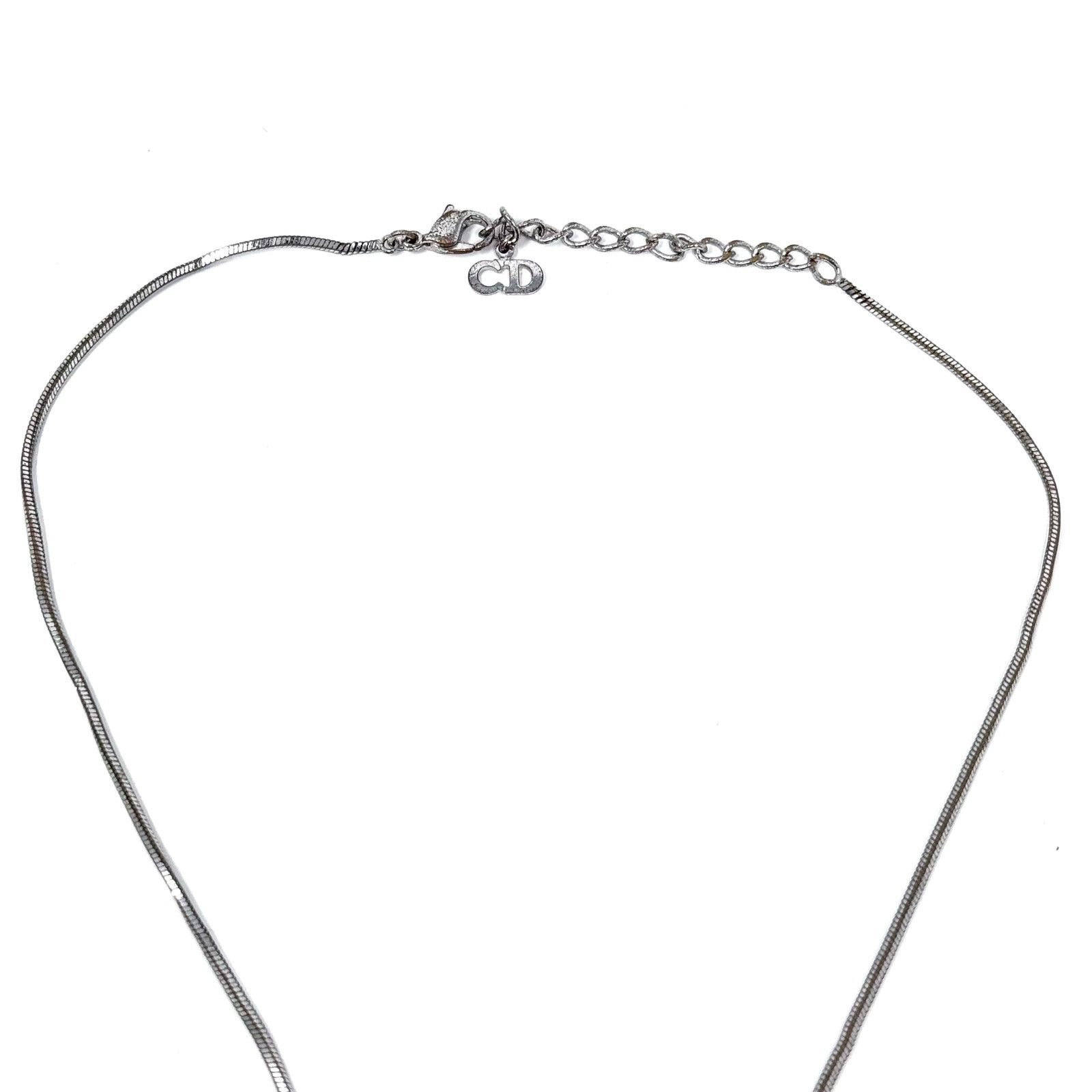 Dior Dior Oblique ’2’ Necklace Size ONE SIZE - 9 Thumbnail