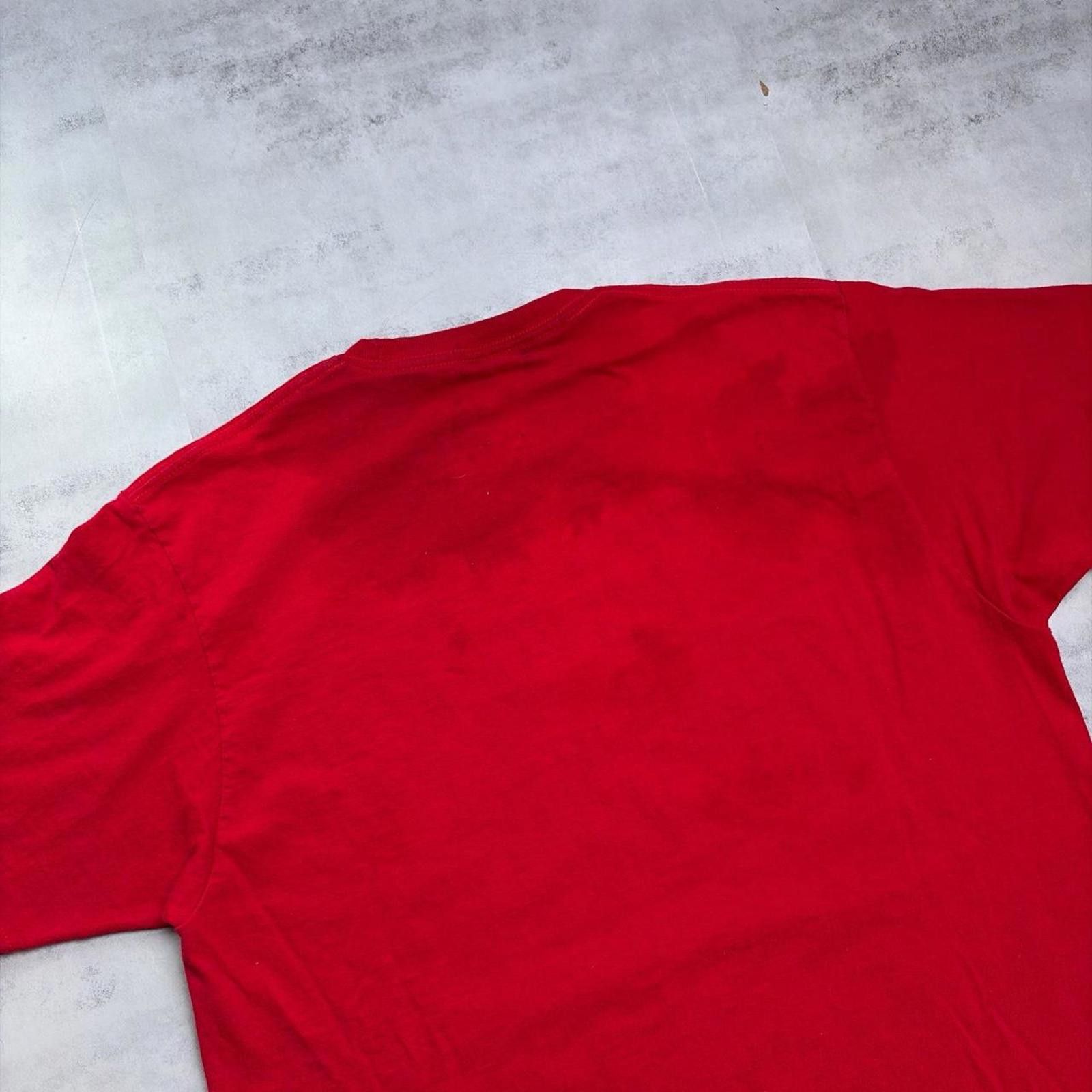 Ecko Unltd. Y2K Red Ecko Unltd Grunge Distressed Skater T-Shirt Size US L / EU 52-54 / 3 - 7 Thumbnail