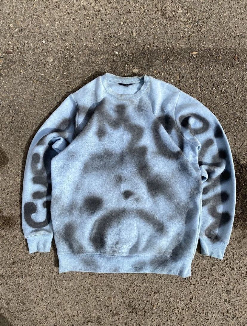 Japanese Brand Diesel Style Graffiti Custom Distressed Sweatshirt Size US M / EU 48-50 / 2 - 1 Thumbnail