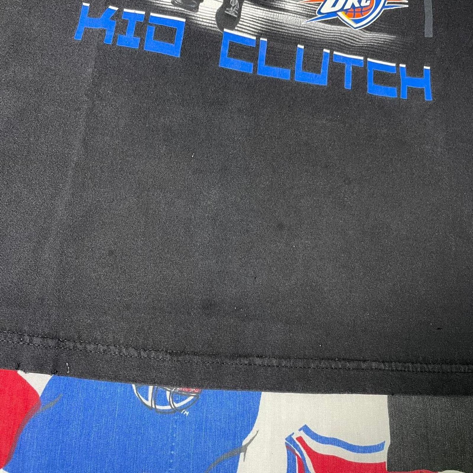 NBA × Vintage Y2K NBA Kevin Durant Oklahoma City Thunder Basketball Tee Size US L / EU 52-54 / 3 - 4 Thumbnail