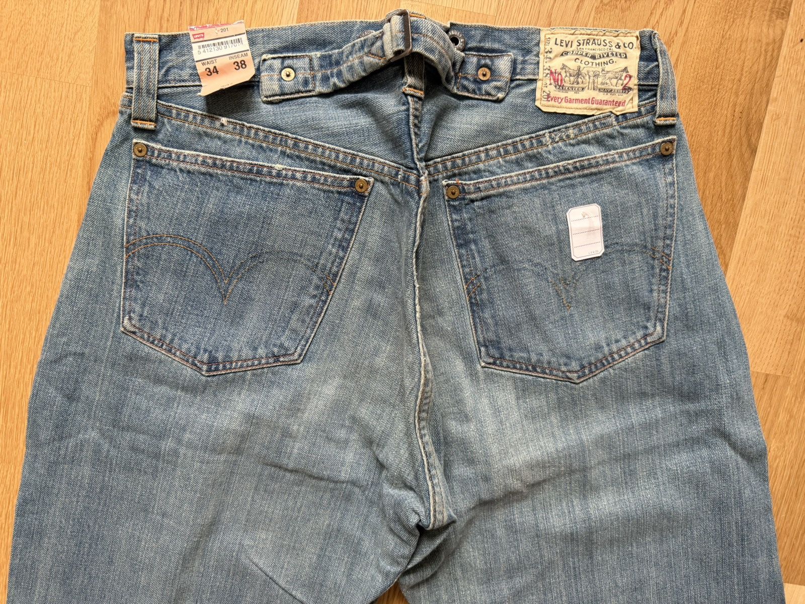 Levi's Vintage Clothing Levis Vintage LVC 201 Deadstock Size US 34 / EU 50 - 3 Thumbnail