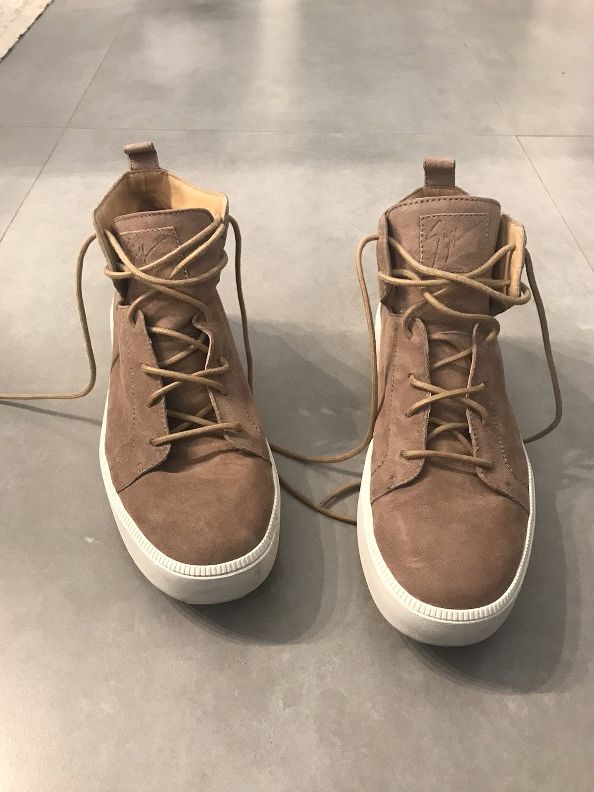 Giuseppe Zanotti Giuseppe Zanotti brown suede boots Size US 11 / EU 44 - 1 Thumbnail