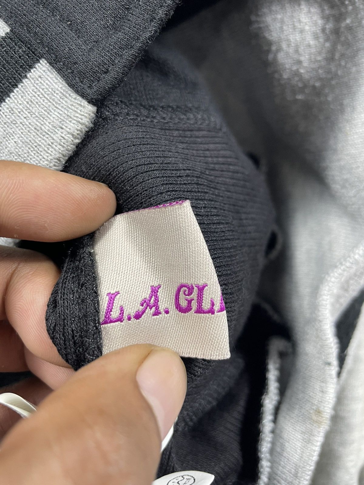 If Six Was Nine × Japanese Brand × Le Grande Bleu (L.G.B.) L.A.GLITTER Faux Fur Hoodie lgb ifsix style Size US S / EU 44-46 / 1 - 5 Thumbnail