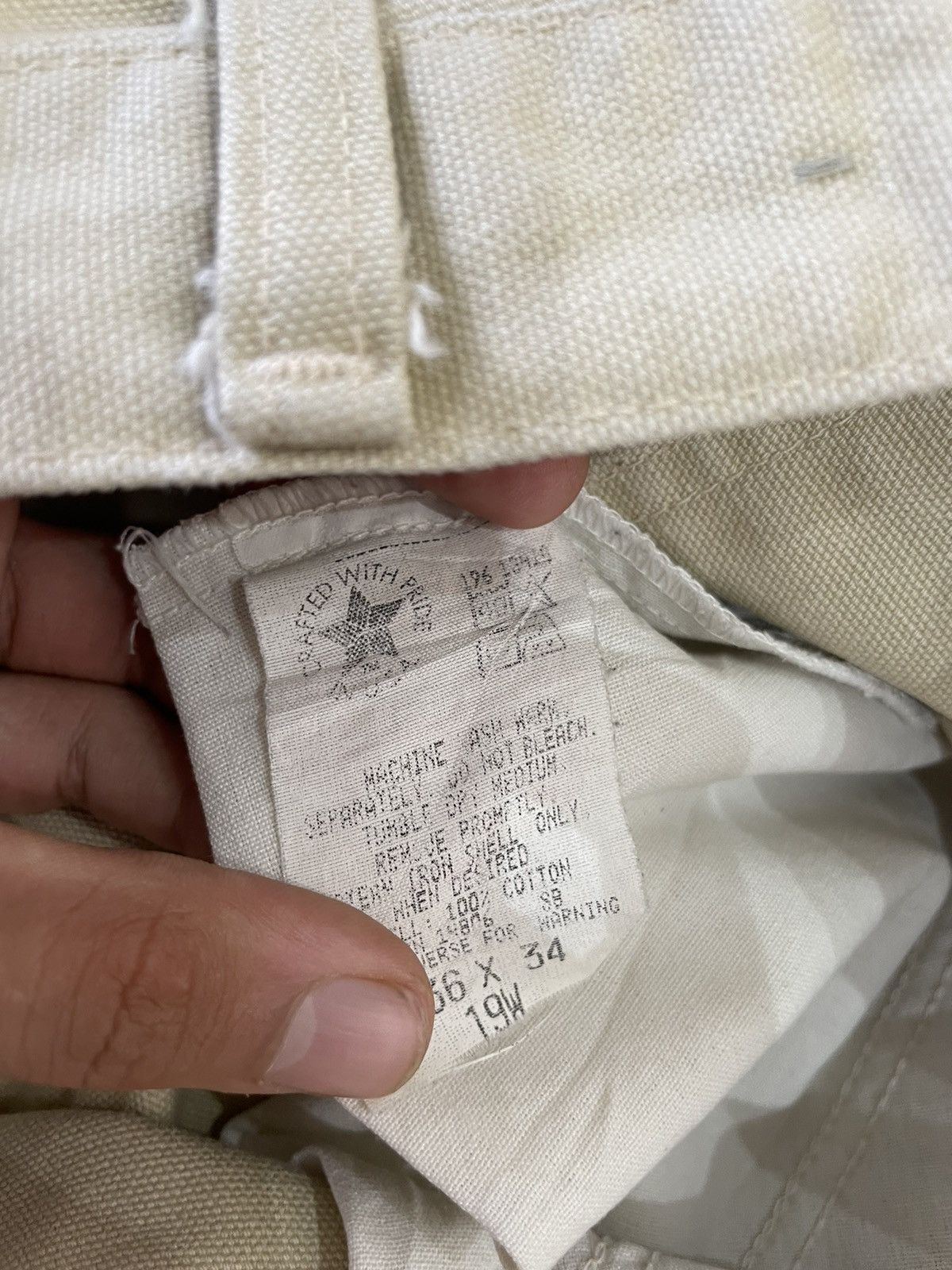 Carhartt × Vintage Vintage carhartt 70s-80s double knee Size US 34 / EU 50 - 12 Thumbnail