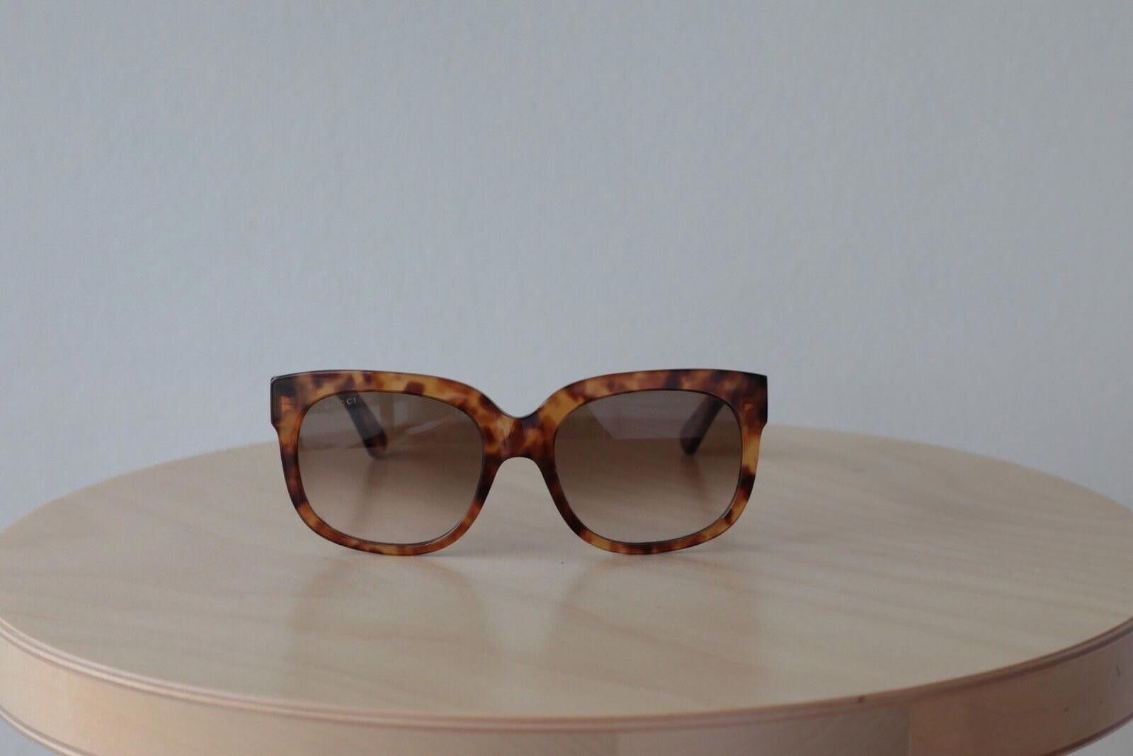 Gucci New Gucci sunglasses glasses GG0361S 004 havana tan tort Size ONE SIZE - 4 Thumbnail