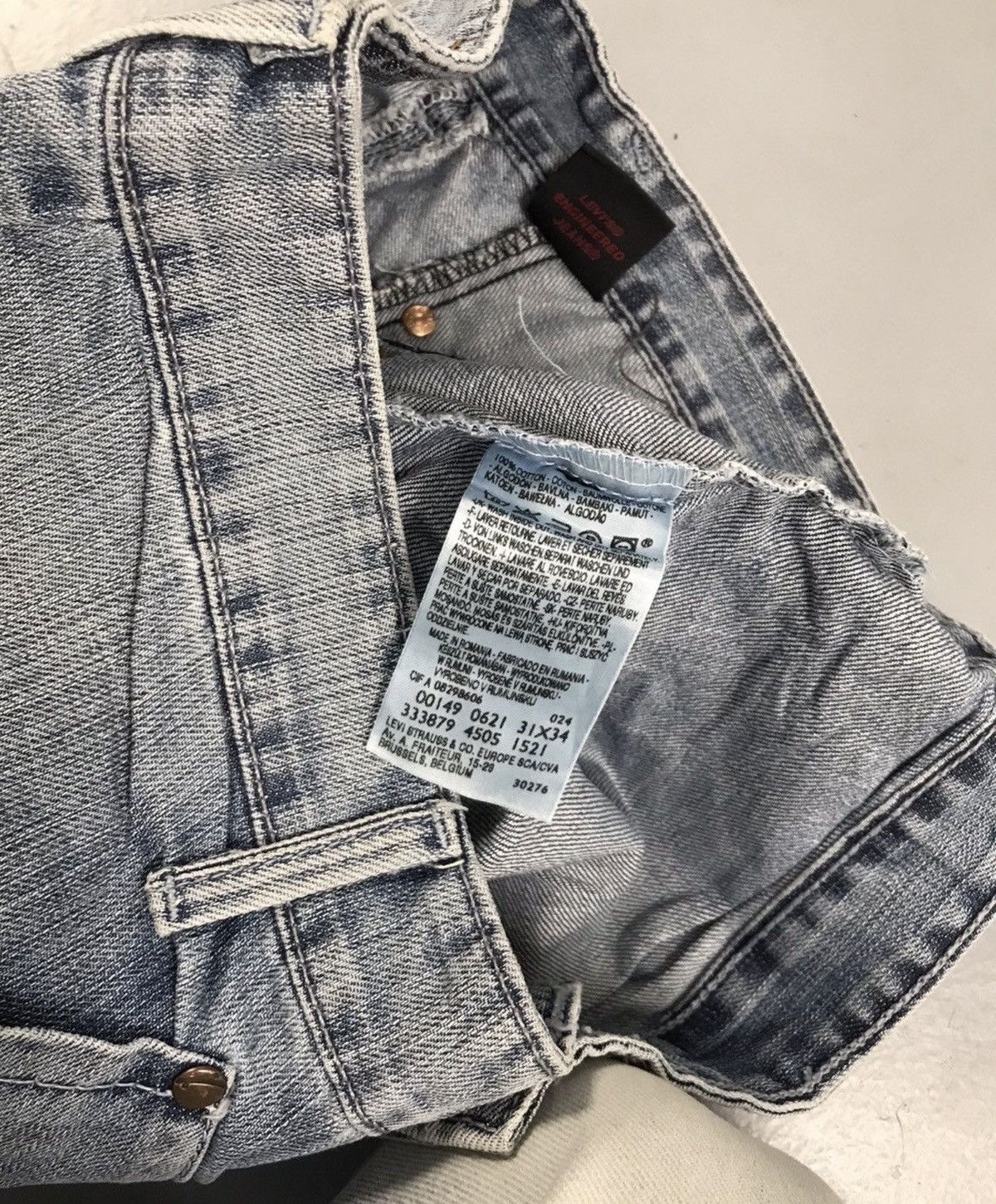 Levi's Vintage Levi’s engineer jeans denim Size US 32 / EU 48 - 6 Thumbnail